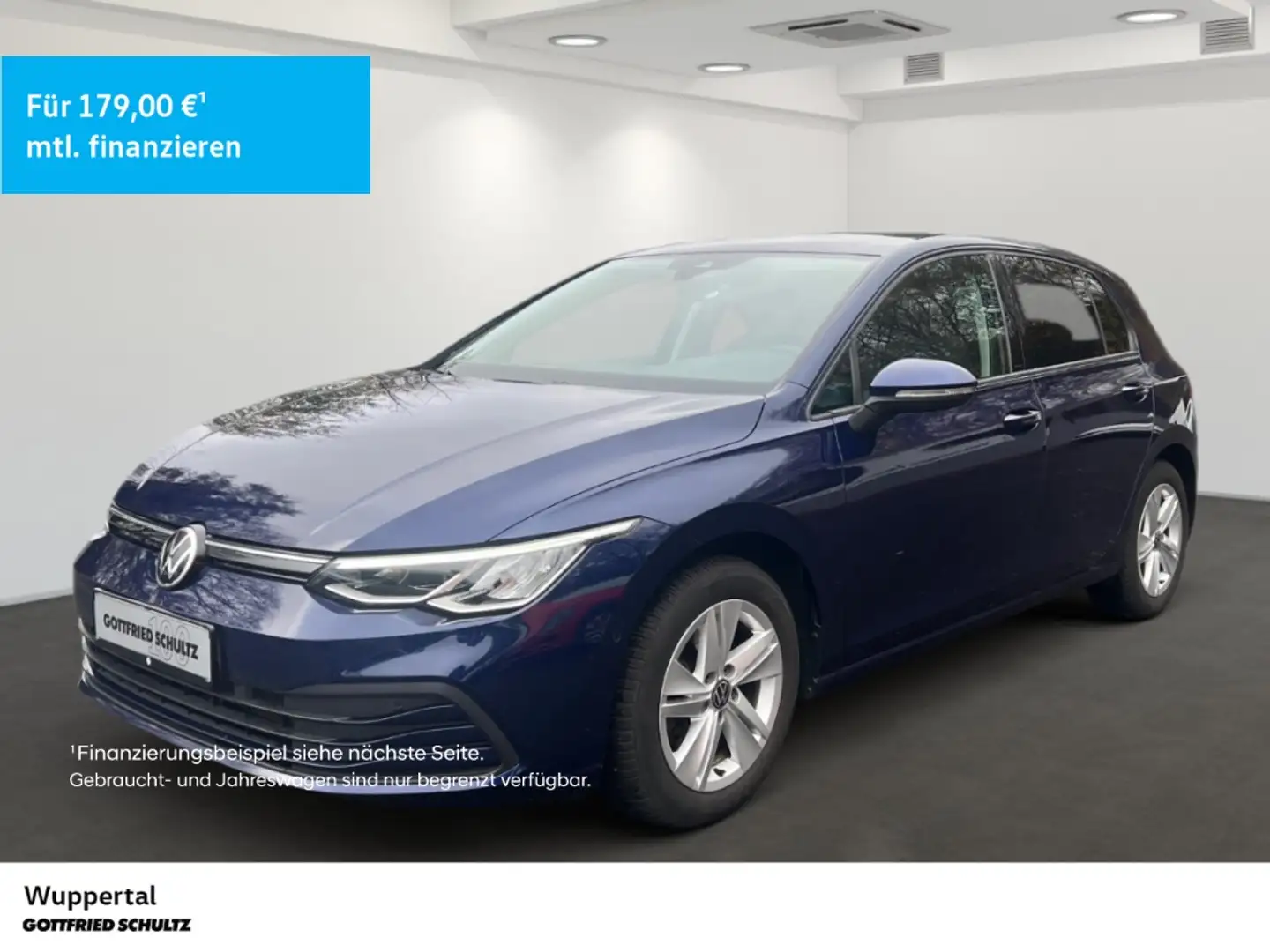 Volkswagen Golf 1.5 TSI NAVI STHZ ACC LED SHZ PDC LM Blau - 1