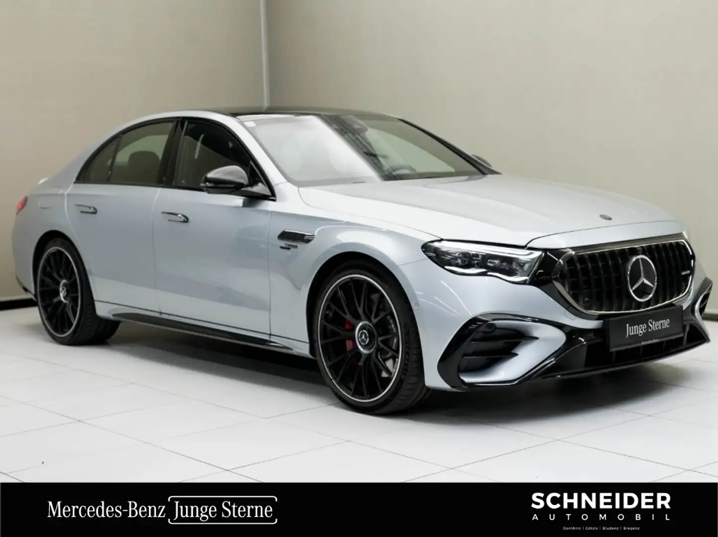 Mercedes-Benz E 53 AMG Hybrid 4MATIC+ Limousine W-Paket S-Sitz Silber - 1