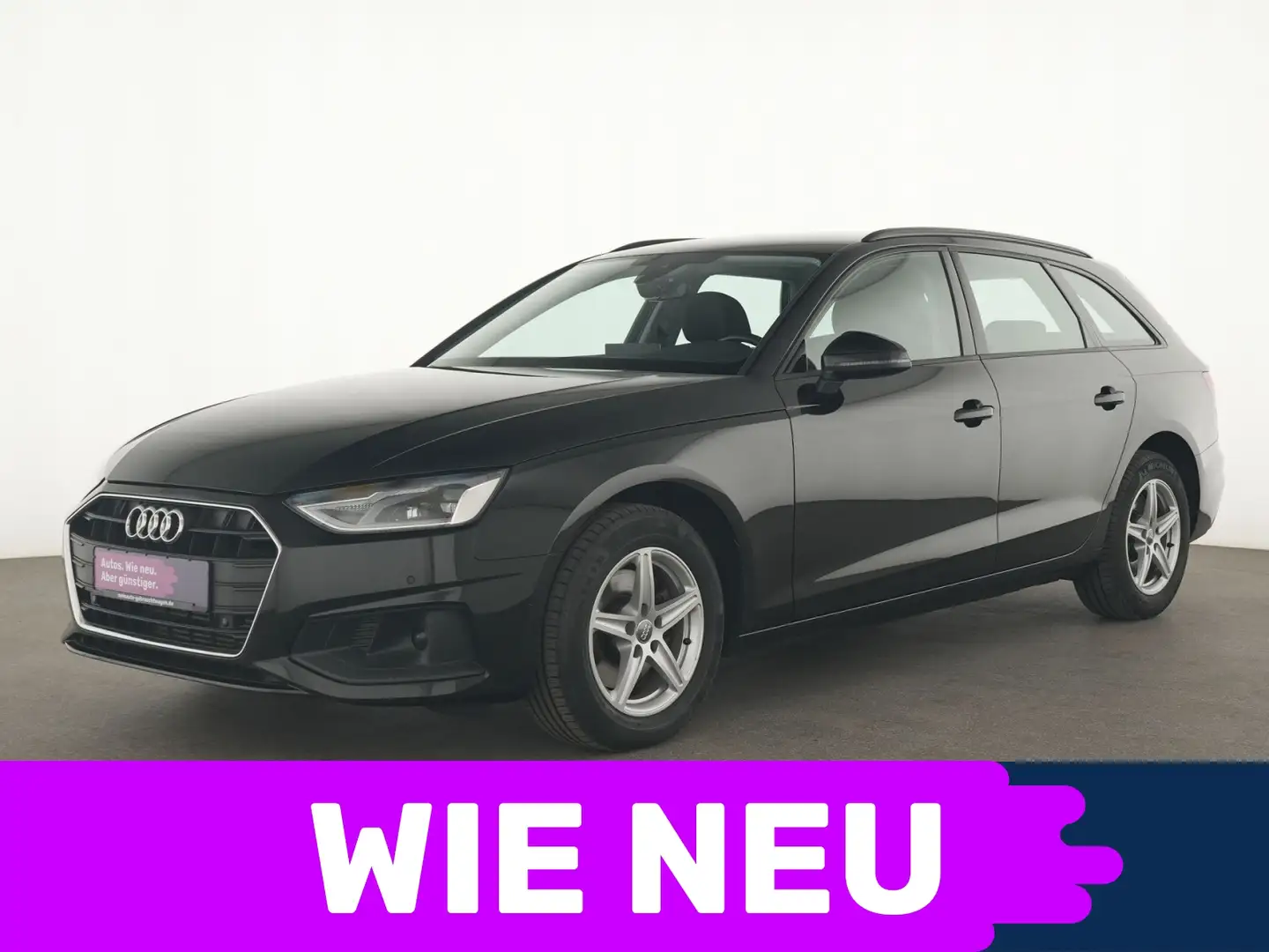 Audi A4 Navigation|PDC|LED|Sitzheizung|Tempomat Zwart - 1