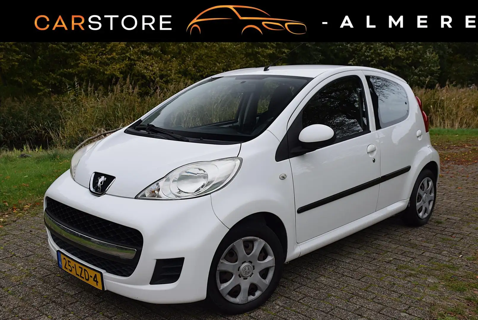 Peugeot 107 1.0-12V XS*2e eigenaar*Airco*Elec ramen*NL Auto*5D Blanc - 1