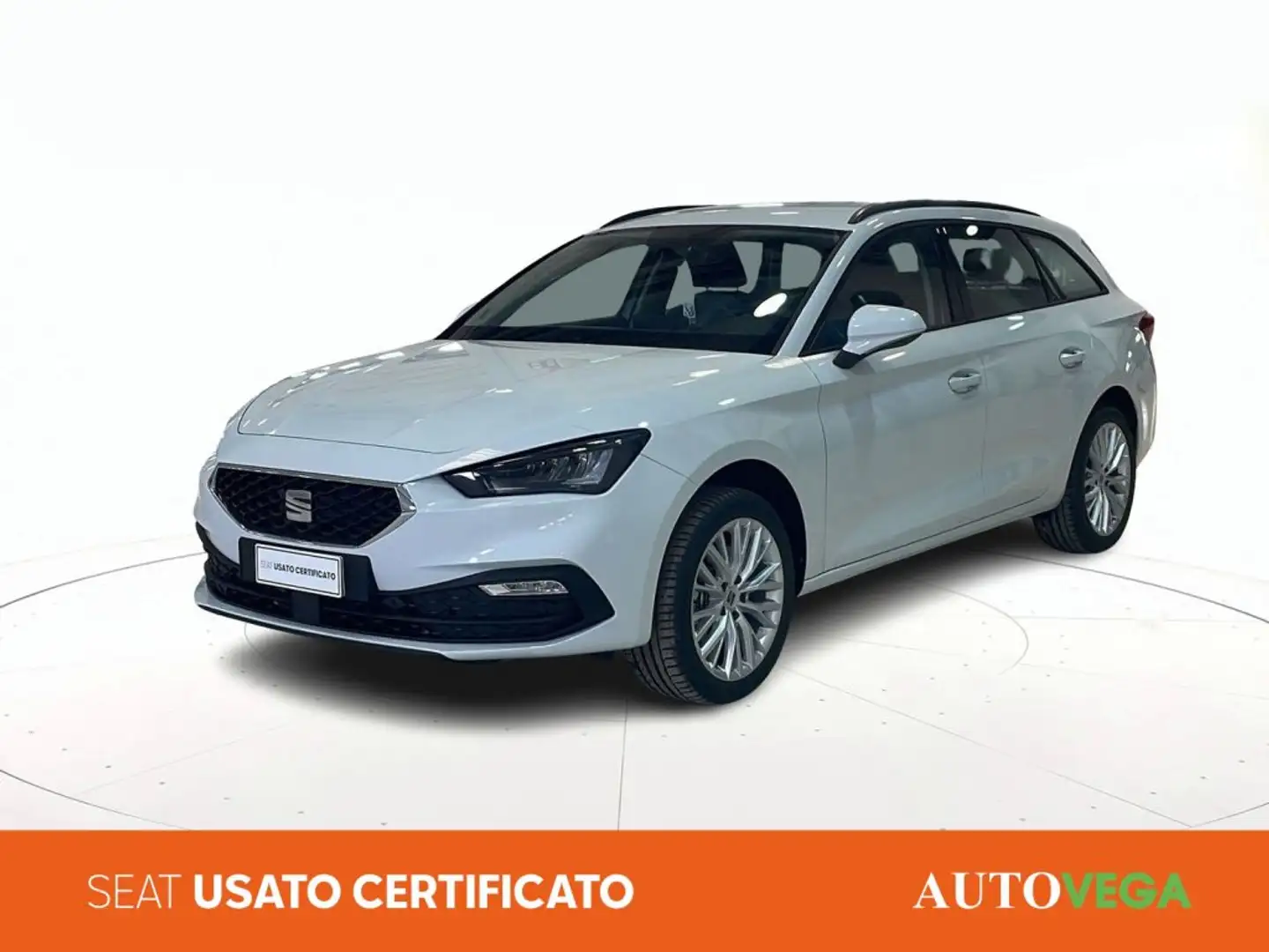 SEAT Leon sportstourer 2.0 tdi business 150cv dsg Bianco - 1