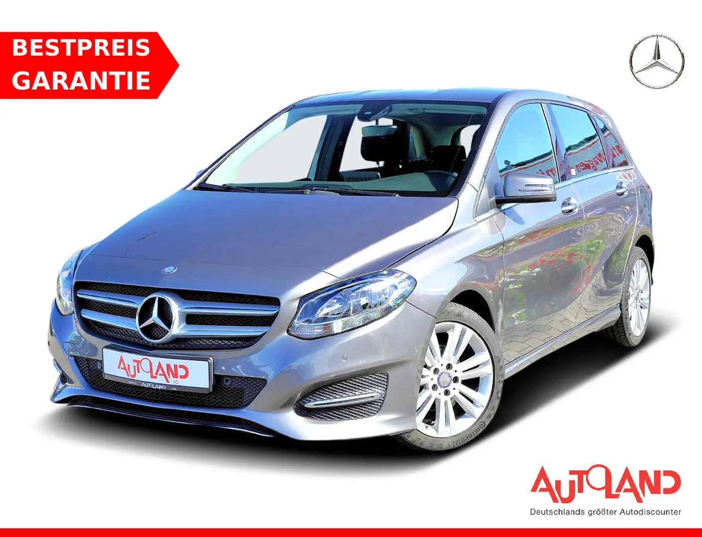 Mercedes-Benz B 150 B180 CDI Style Aut. Navi Sitzheizung AHK PDC Grigio - 1