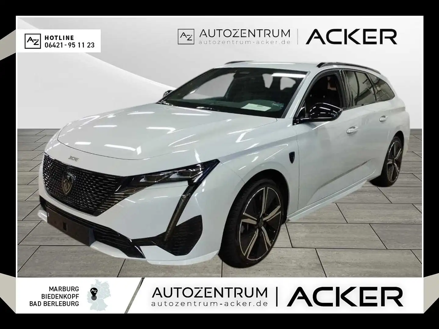 Peugeot 308 SW PureTech 130 GT AT8 LED/ACC/RFK -45%* Bianco - 1