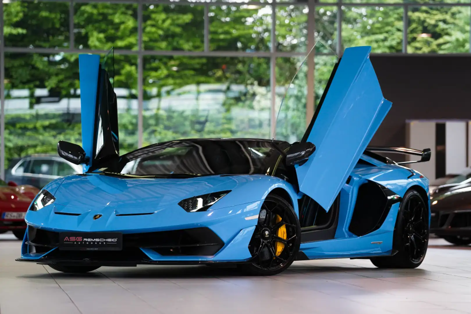 Lamborghini Aventador SVJ Roadster *Lift *Kam *Carbon *1 800 Bleu - 2