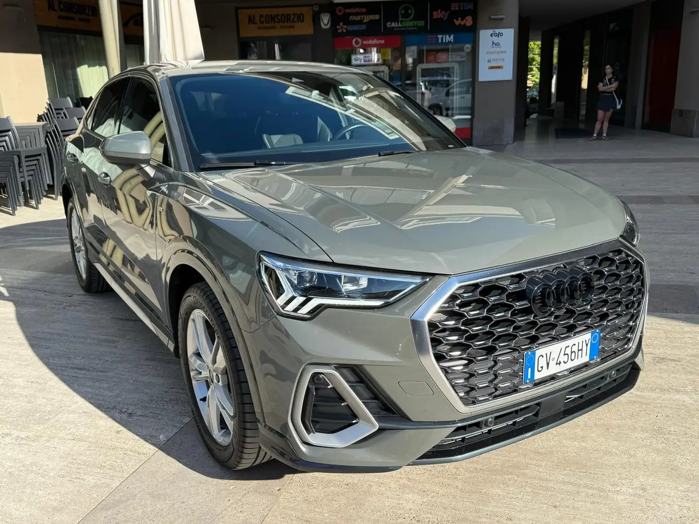 Audi Q3 Q3 Sportback 35 2.0 tdi S line edition s-tronic Grigio - 1