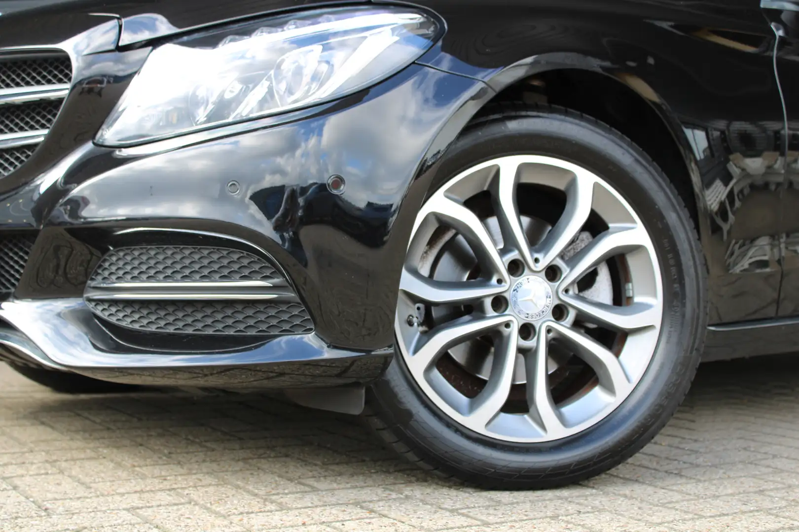 Mercedes-Benz C 180 Ambition Cruise Control | Parkeersensoren V + A | Noir - 2