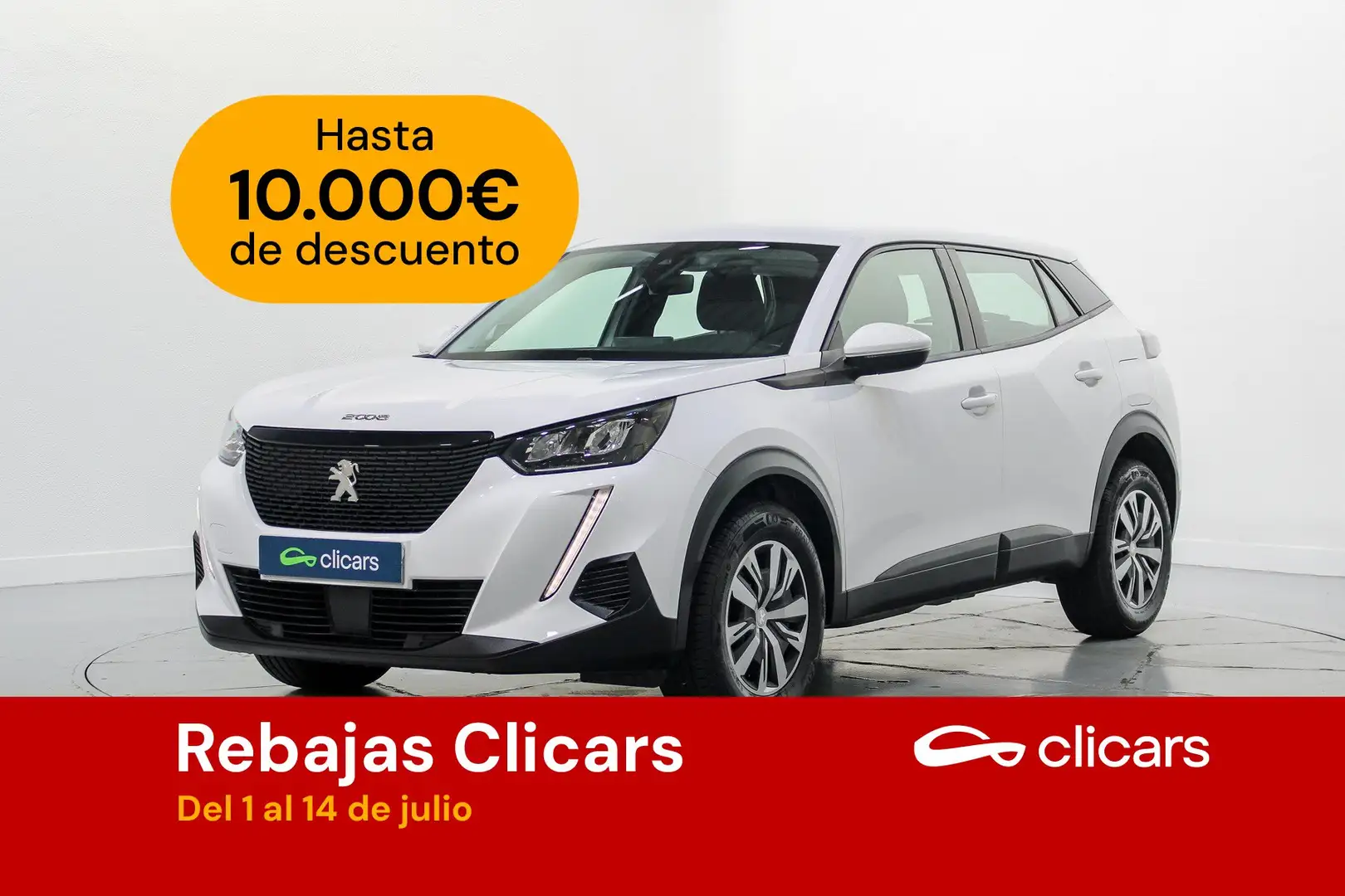 Peugeot 2008 1.2 PureTech S&S Active 100 Blanco - 1