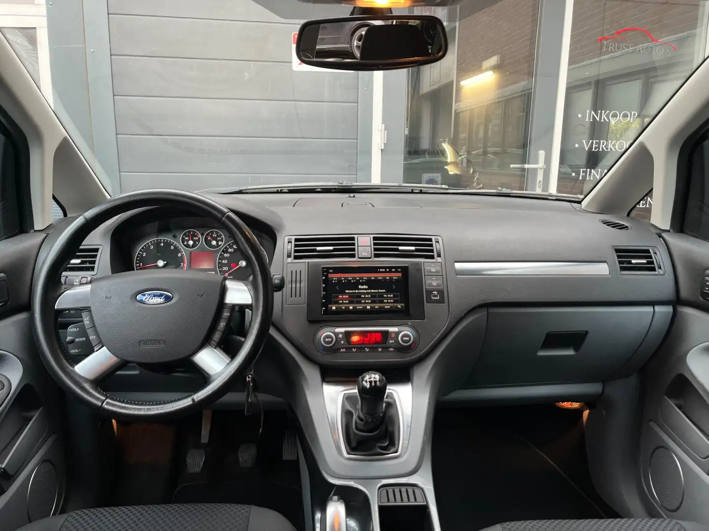 Ford C-Max 1.8-16V Titanium|Nap|Pdc|Cruise|Carplay|Trekhaak Grijs - 2