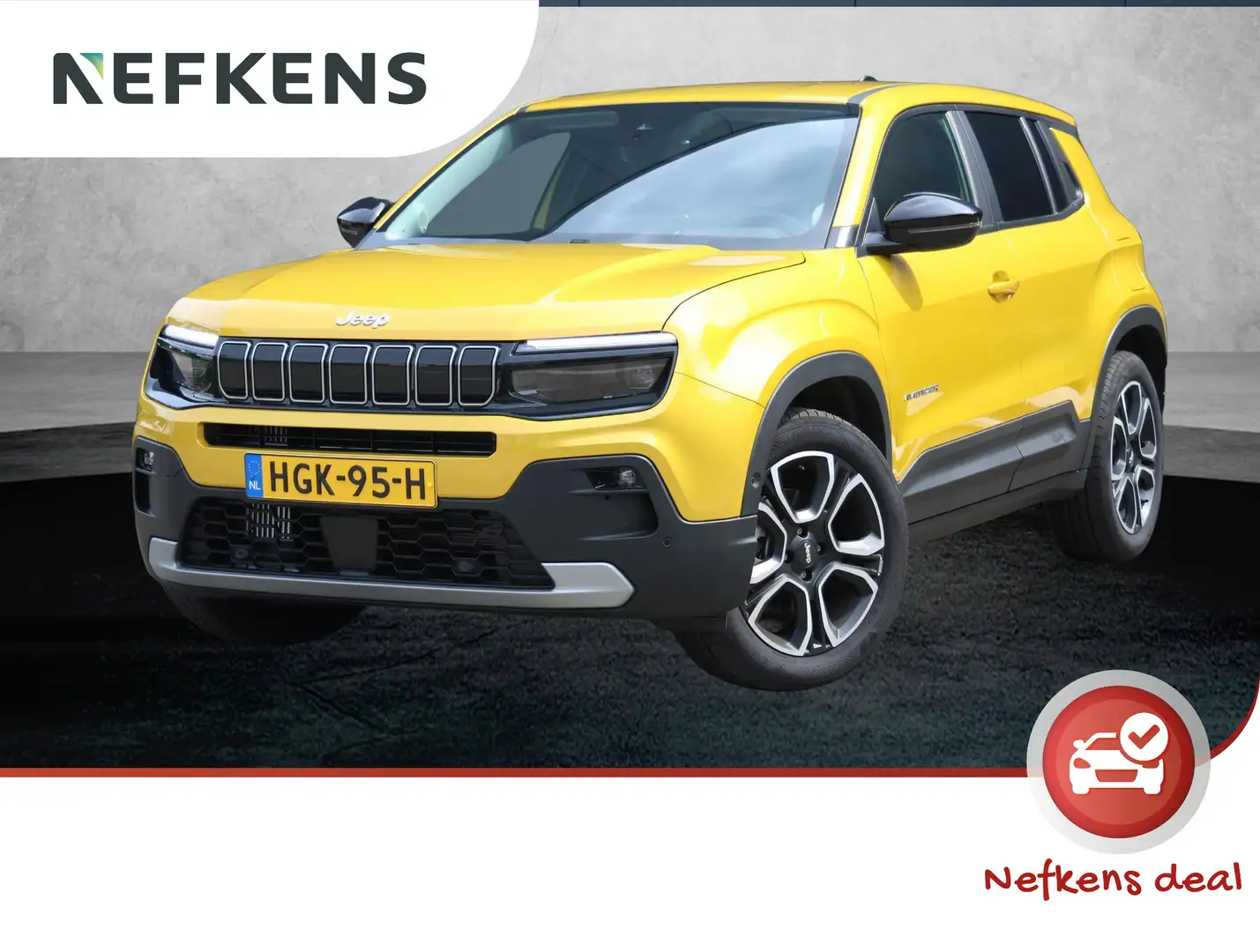 Jeep Avenger 1.2 e-Hybrid Summit Automaat | Navigatie | Stoelve Geel - 1