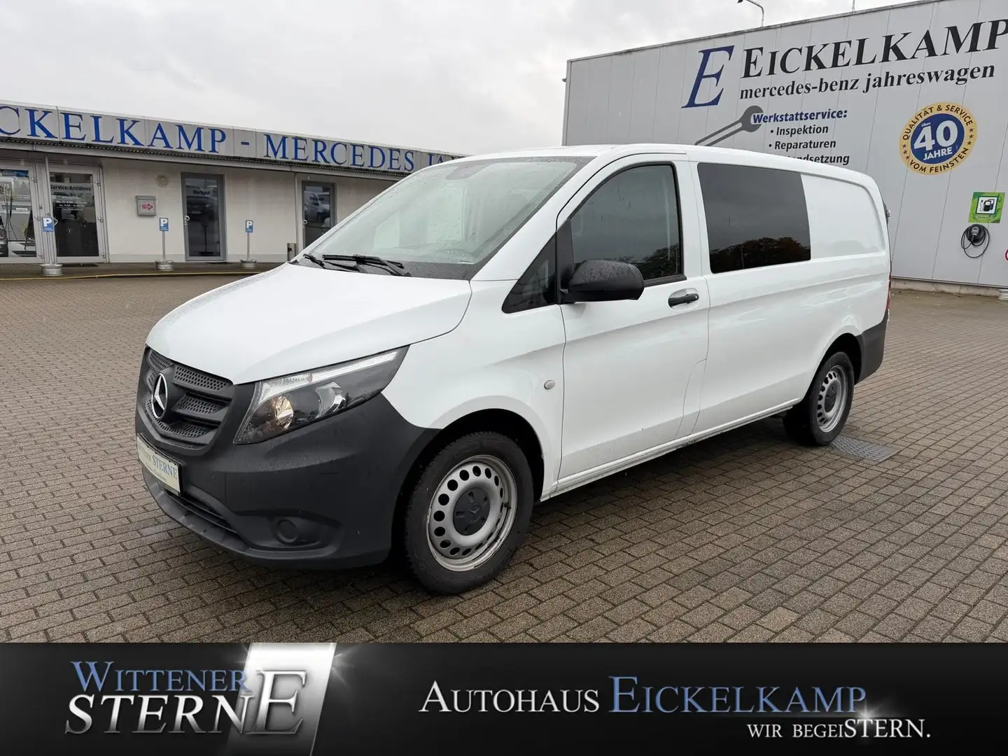 Mercedes-Benz Vito Vito 116 BT Mixto lang RFK KLIMA NAVI 6SITZER Blanc - 1