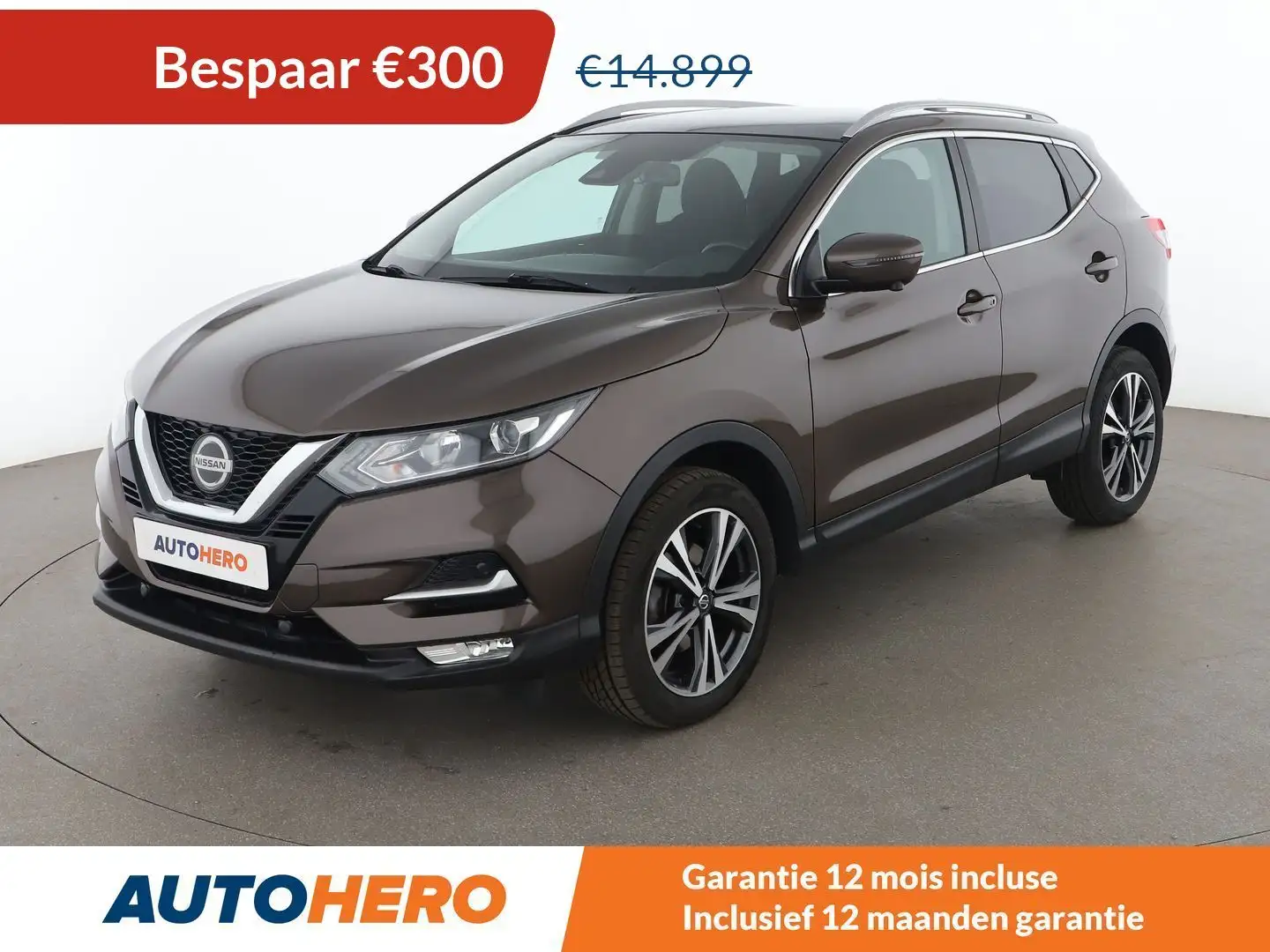 Nissan Qashqai 1.2 N-Connecta Bruin - 1