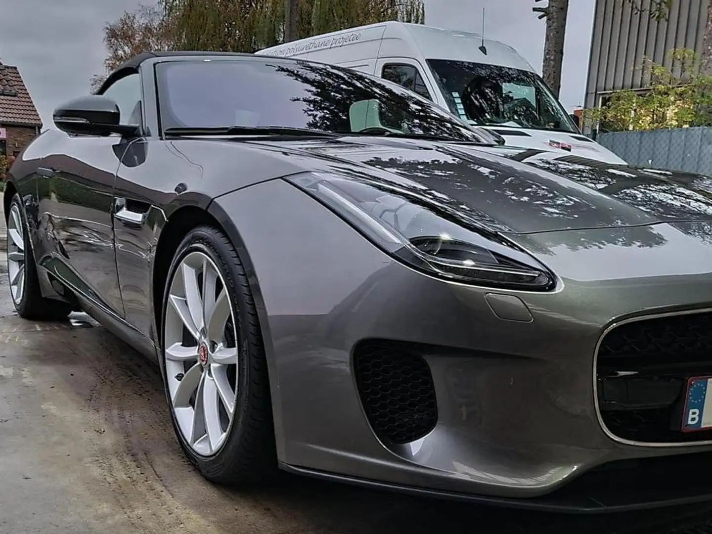 Jaguar F-Type F-Type Cabriolet 2.0 i4 (EU6.2) Gris - 1