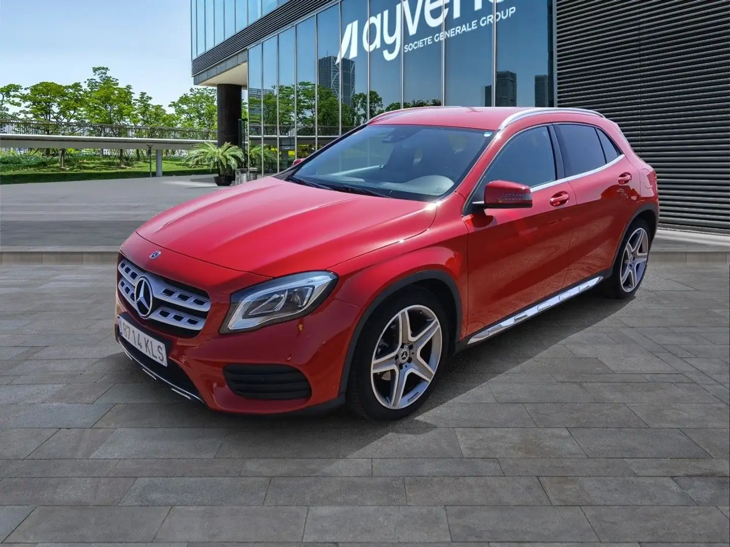 Mercedes-Benz GLA 200 200d 7G-DCT Rojo - 1