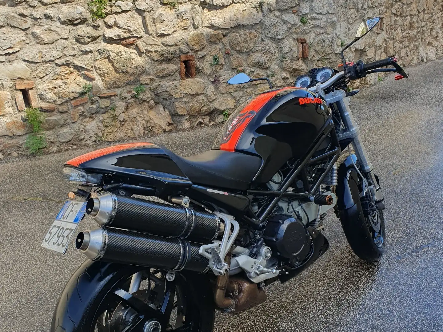 Ducati Monster S2R Fekete - 2