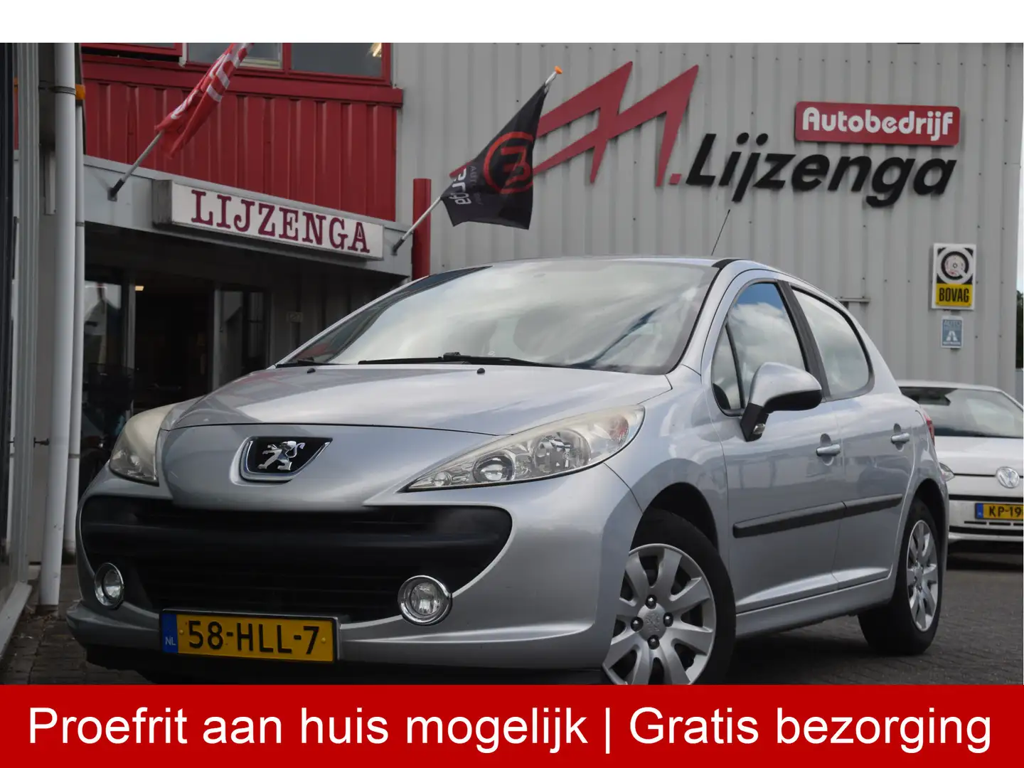 Peugeot 207 1.6 VTi Look Airco | cruise control | Radio/CD | t Grijs - 1