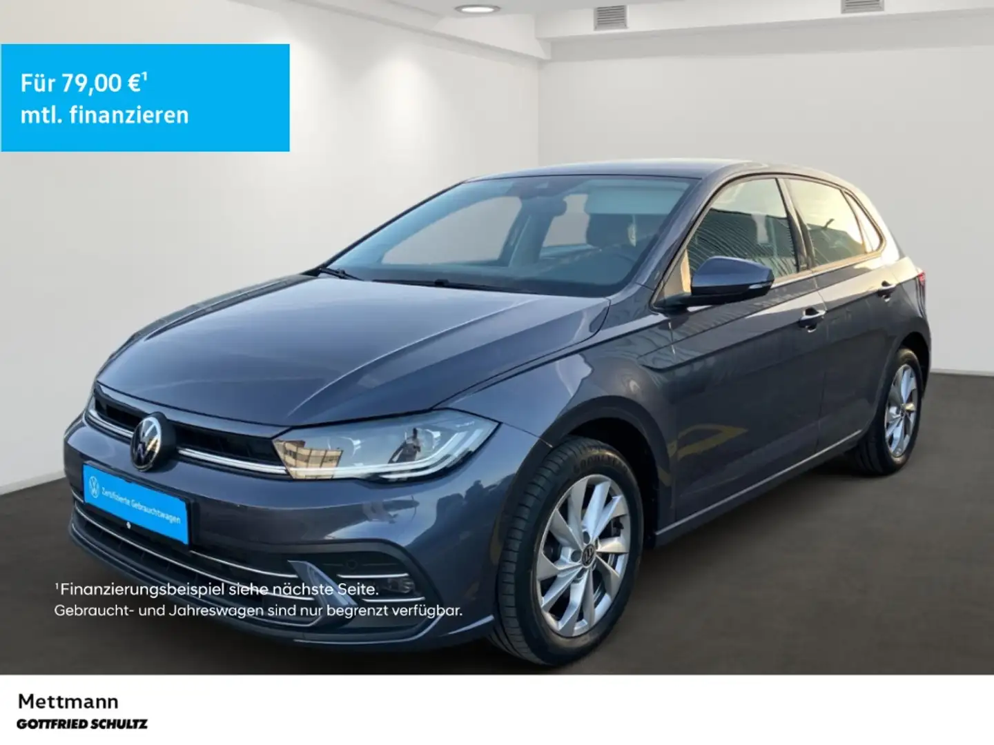 Volkswagen Polo 1.0 TSI Style DSG LED NAVI KAMERA SHZ PDC LM ZV Grau - 1