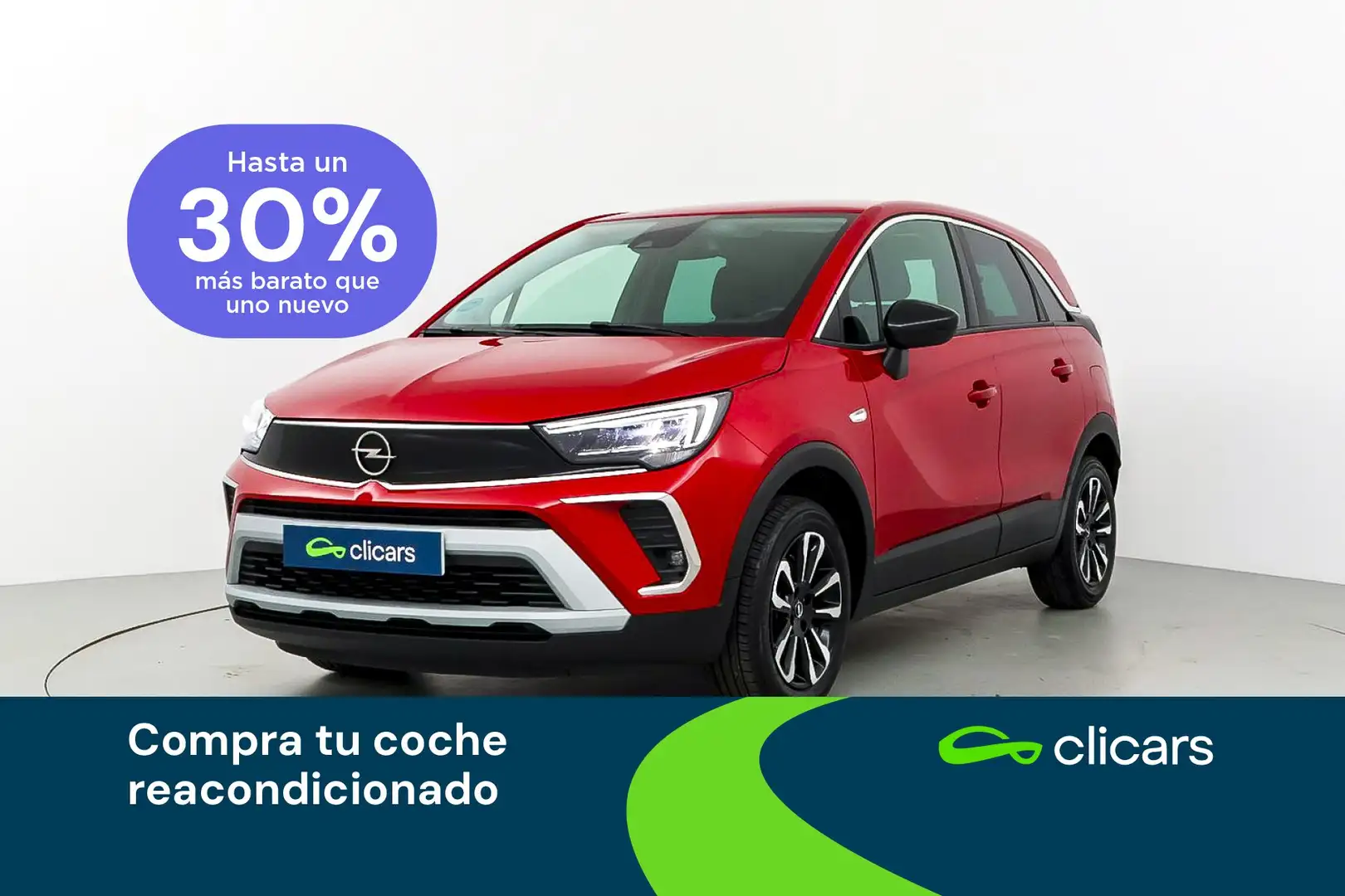 Opel Crossland 1.2 S&S Elegance Pack 110 Rosso - 1