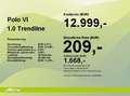 Volkswagen Polo VI 1.0 Trendline *KLIMA*BLUETOOTH*START/STOP* Zilver - thumbnail 4