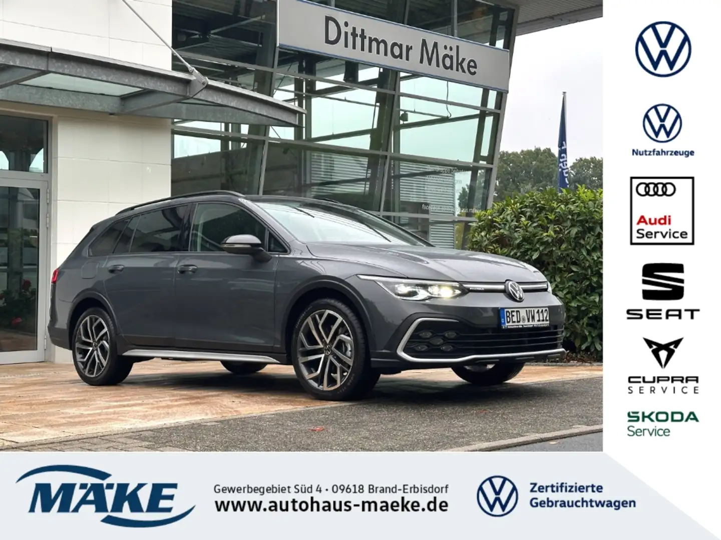Volkswagen Golf Alltrack Black Edition 2.0 TDI DSG 4motion Grau - 1