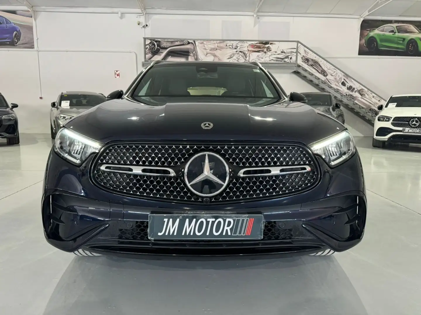 Mercedes-Benz GLC 300 300de 4Matic Bleu - 2