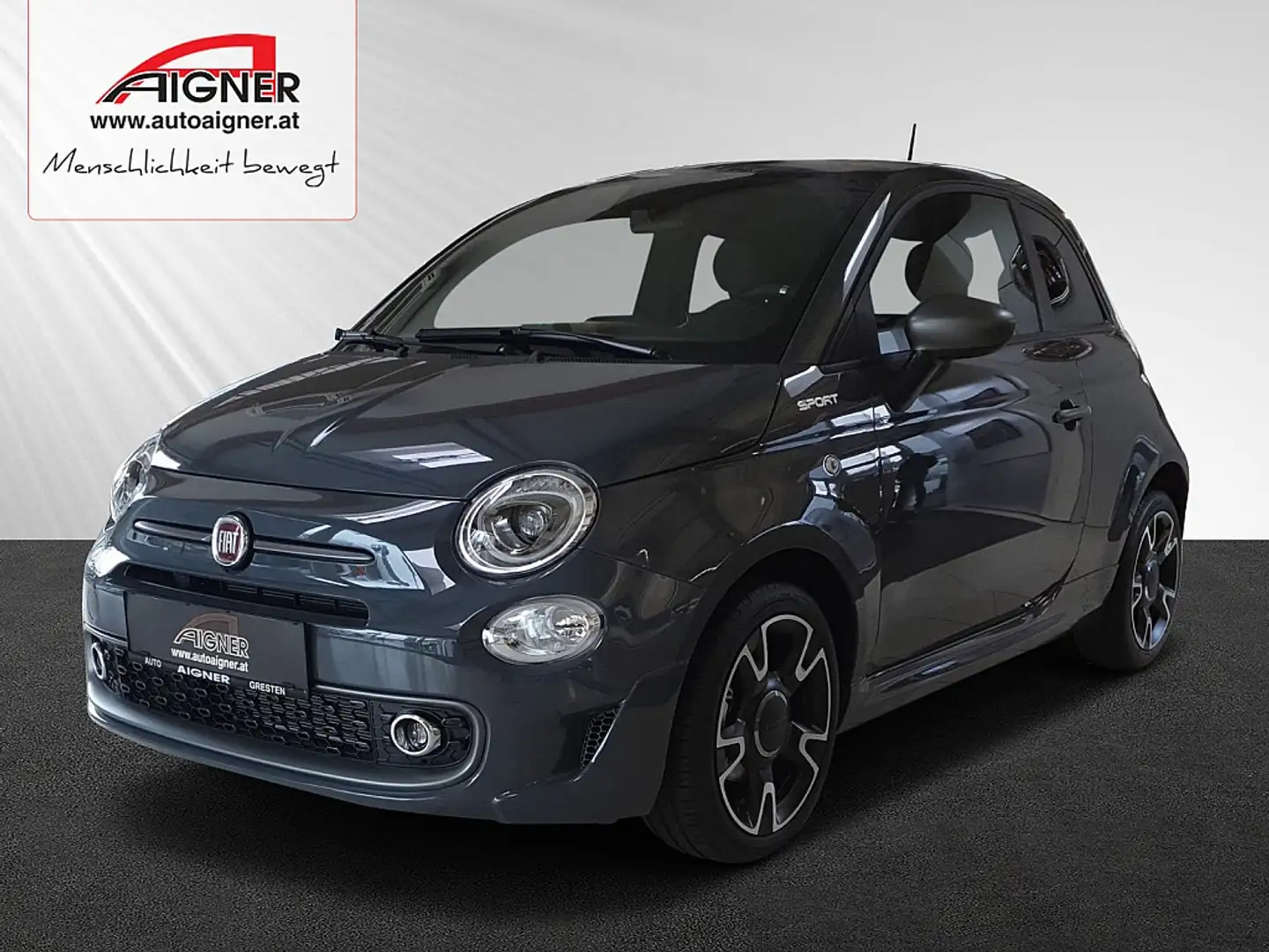Fiat 500 FireFly Hybrid 70 Sport Grau - 1
