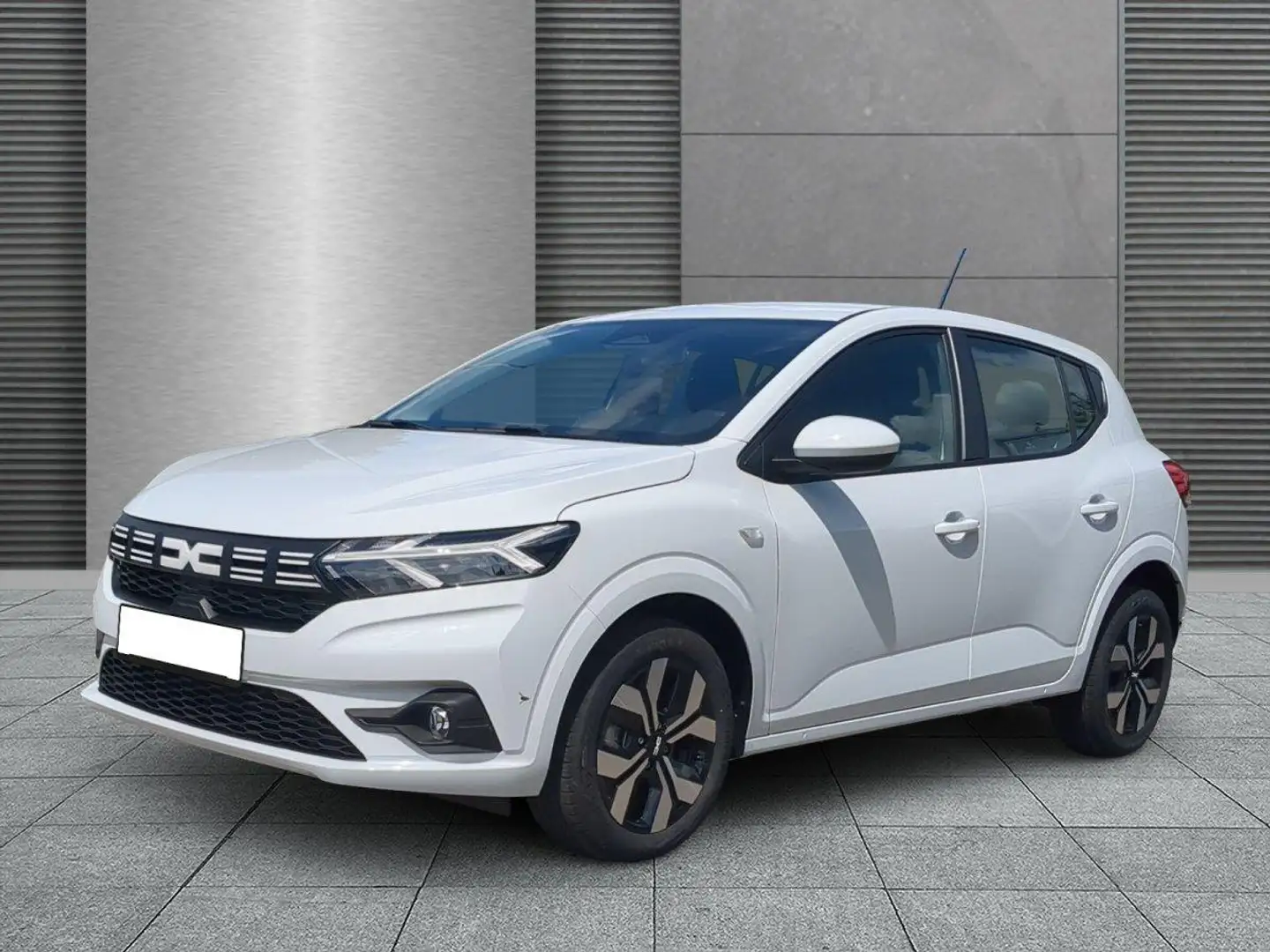 Dacia Sandero Expression+SHZ+ALU+RFK TCe 90 CVT 67 kW (91 PS)... Weiß - 1