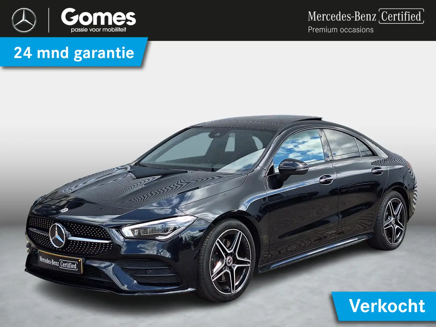 Mercedes-Benz CLA 200 Business Solution AMG | Panoramadak | Night pakket Zwart - 1