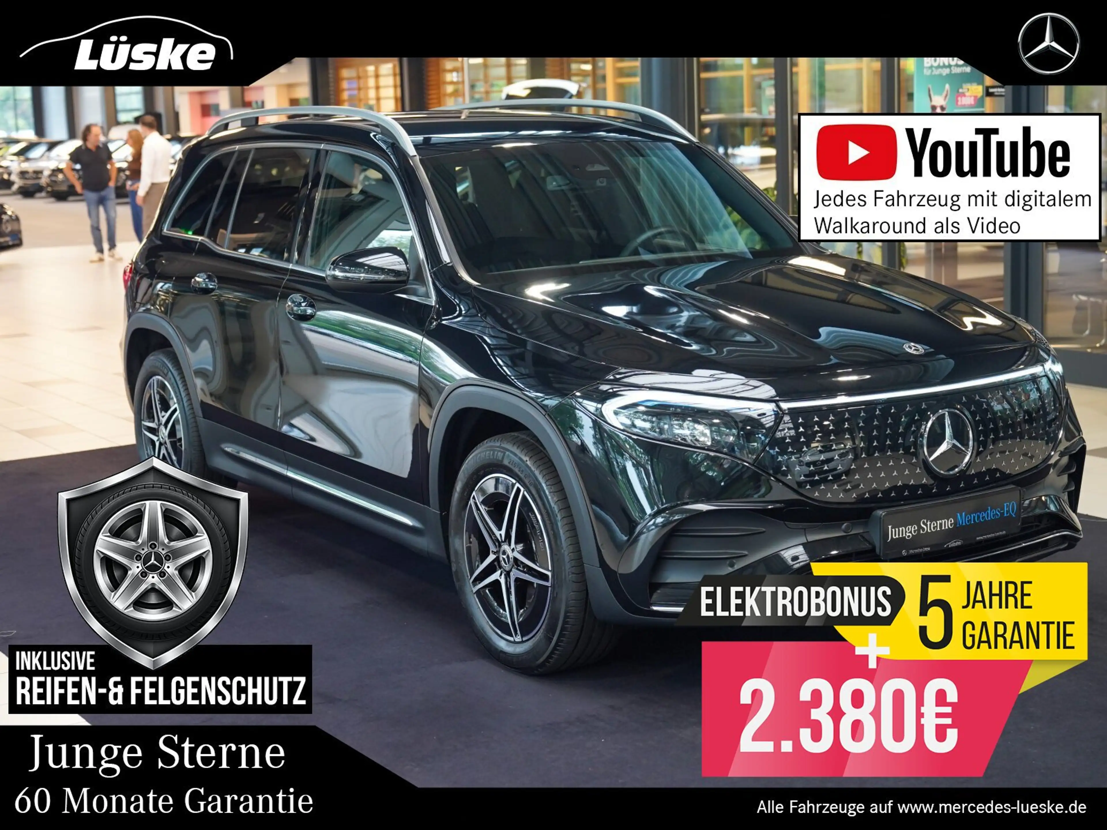 Mercedes-Benz EQB 250 + AMG Line Memory CarPlay KEYLESS CarPlay