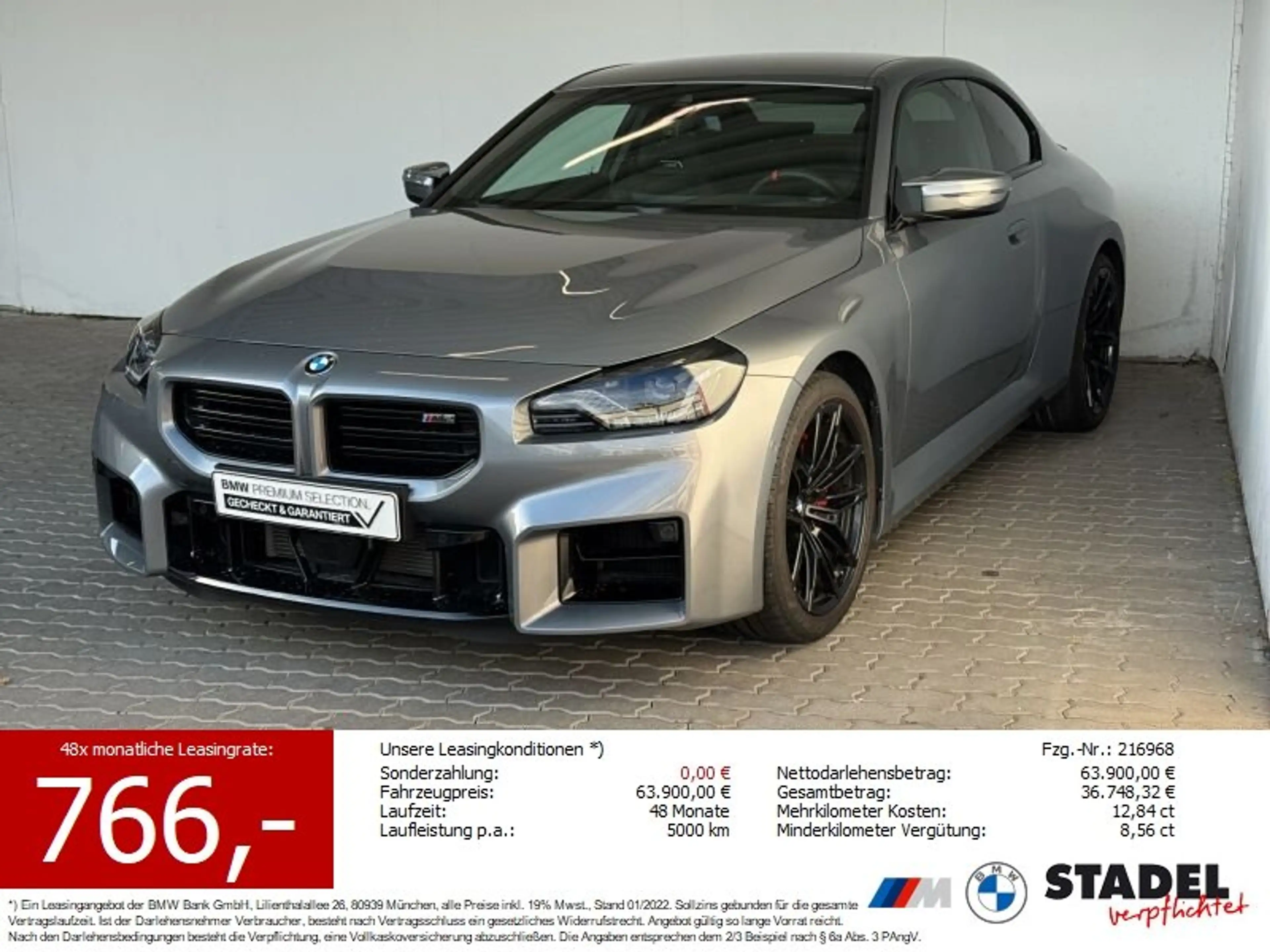 BMW M2 Coupe Navi.LED.ACC.Rükam.Komfzg.Harm&Kard