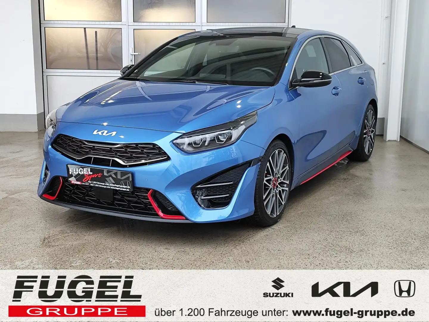 Kia ProCeed / pro_cee'd ProCeed 1.6 T-GDi DCT GT LED|Navi|Virt.|Pano Blau - 1