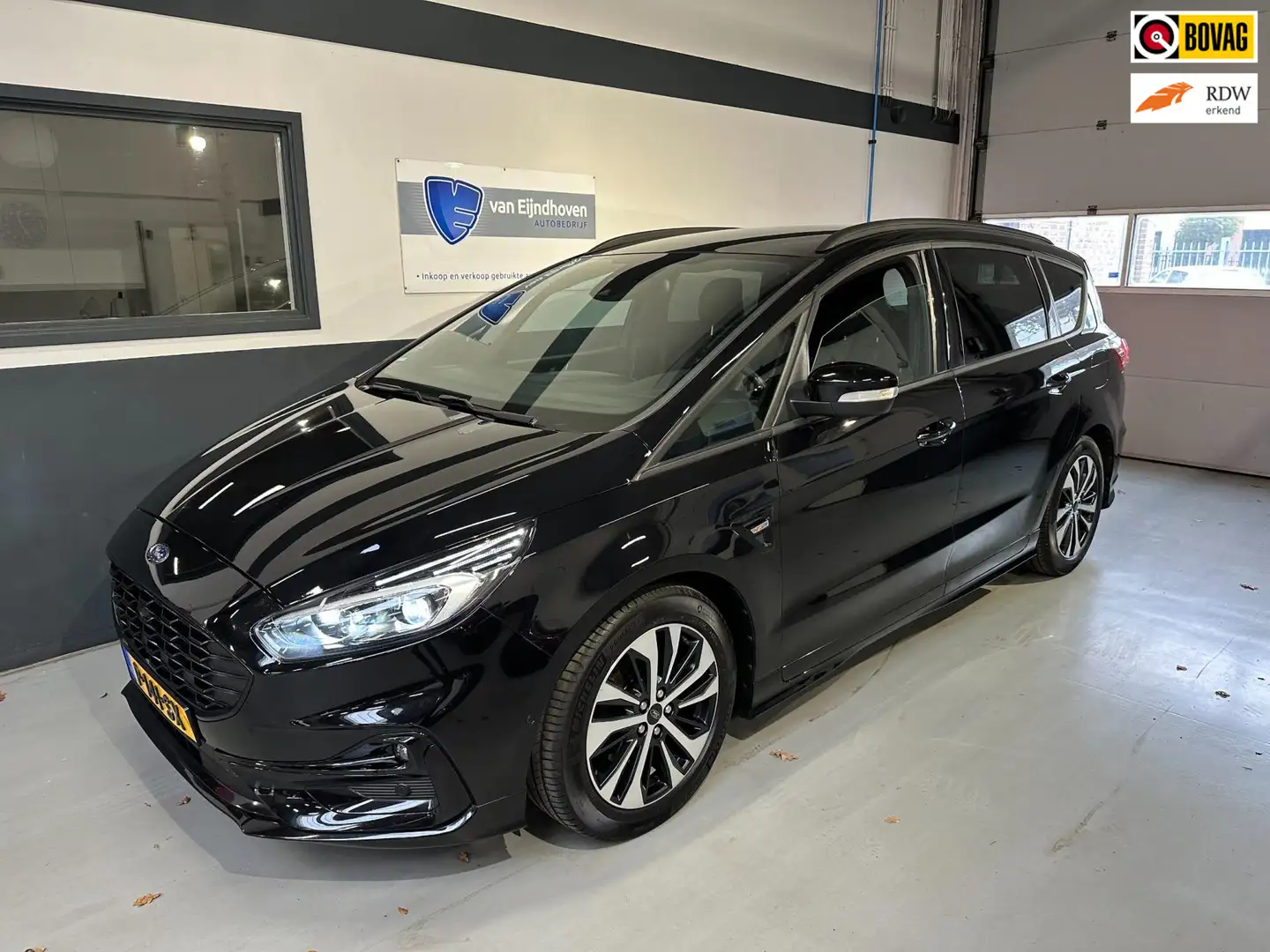 Ford S-Max 2.5 FHEV ST-line 190PK Adaptive|Trekh|VOL Noir - 1
