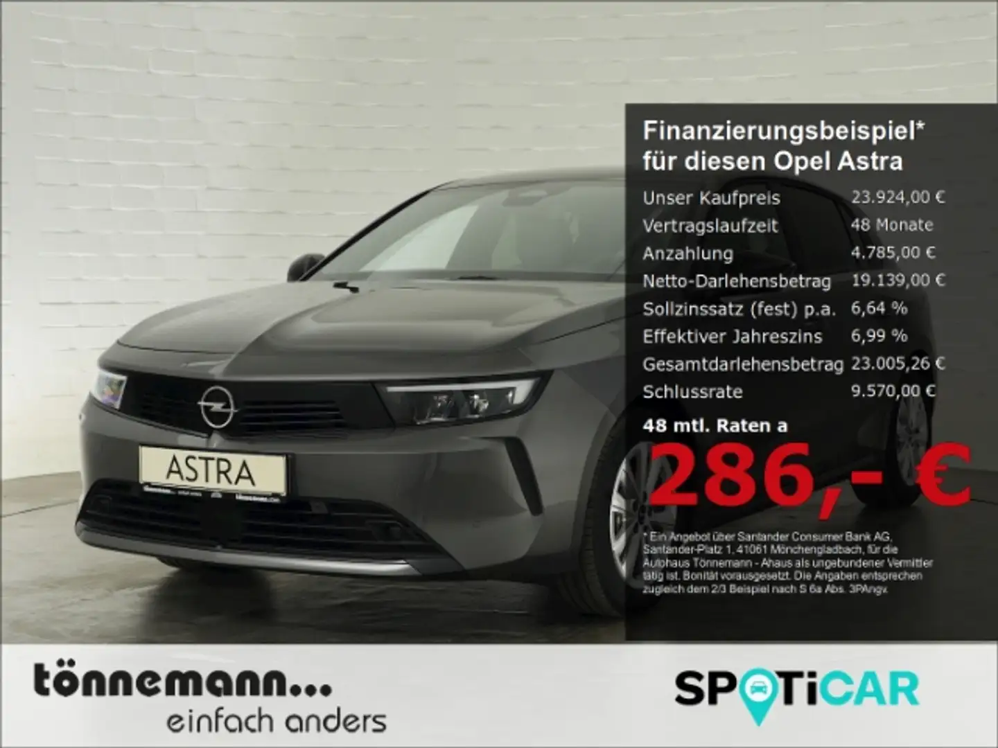 Opel Astra L LIM. EDITION AT+NAVI+RÜCKFAHRKAMERA+SITZ-/LENKRA Gris - 1
