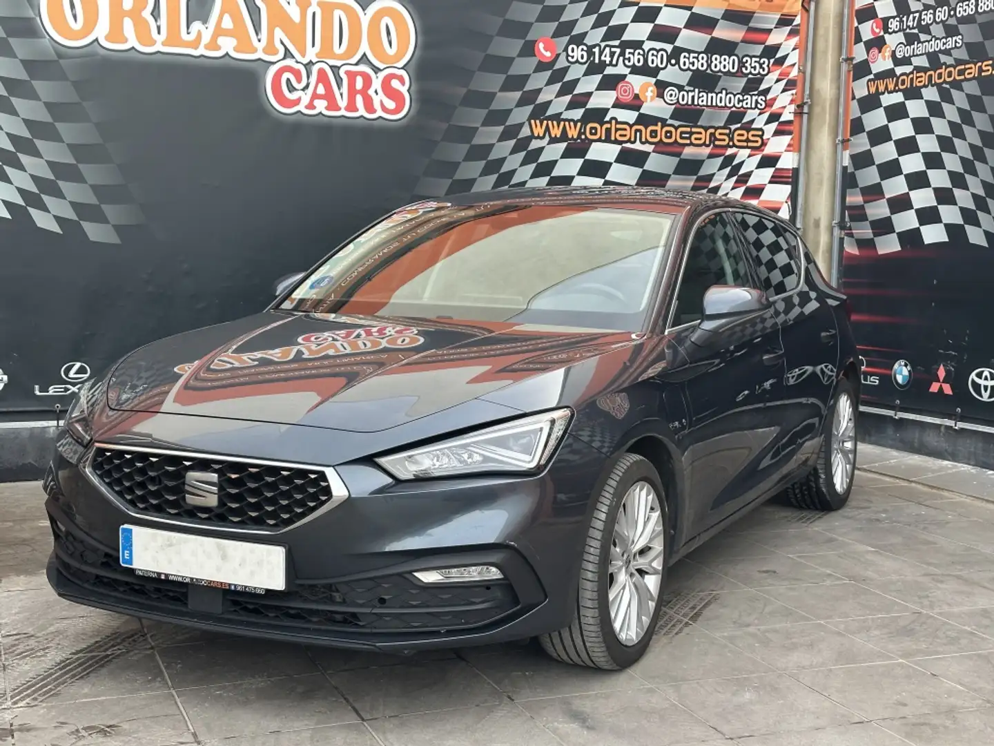 SEAT Leon 1.4 TSI e-Hybrid S&S Xcellence DSG-6 204 Gris - 1