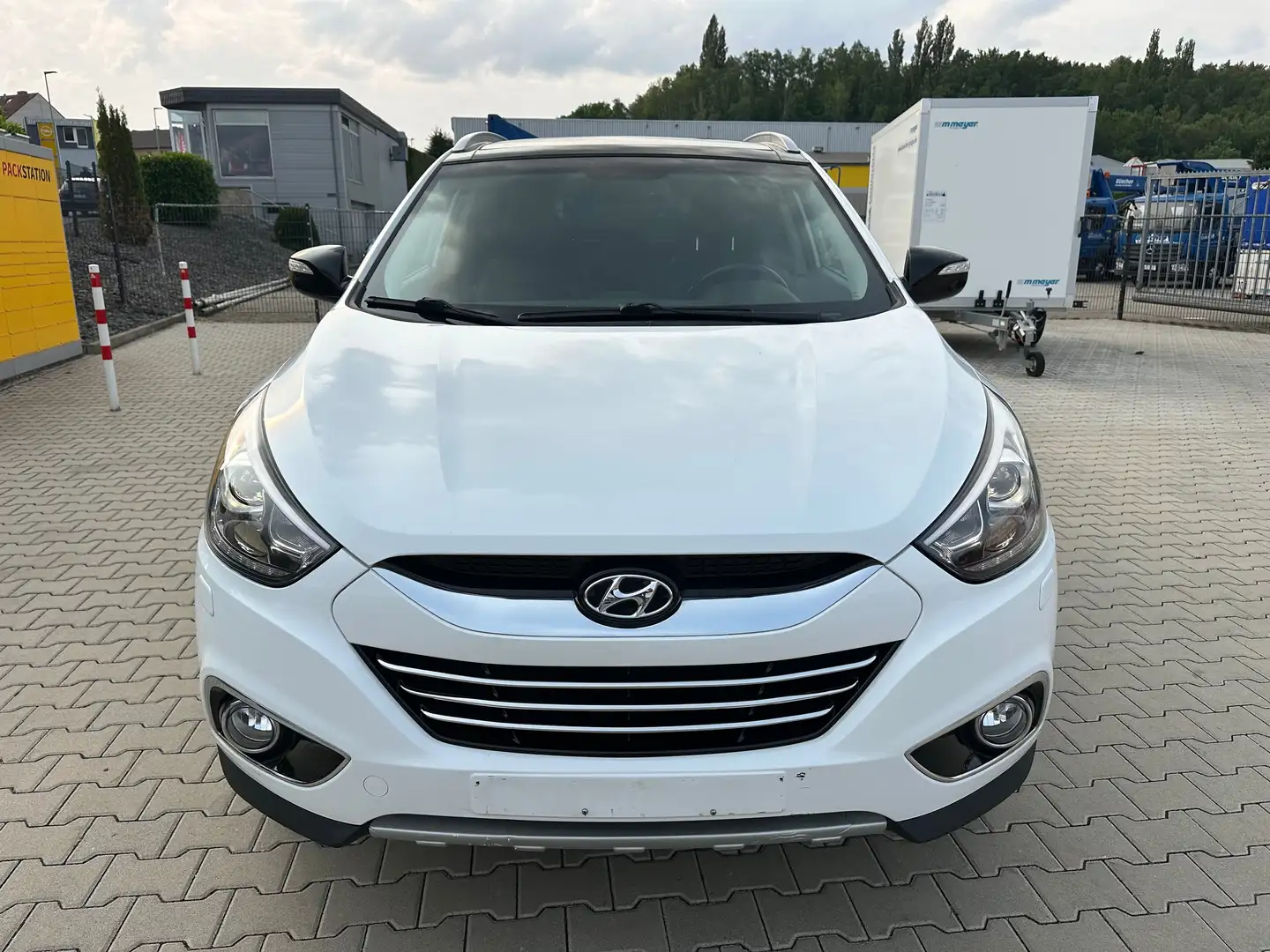 Hyundai iX35 1.7 CRDi 2WD Fifa Leder Navi Panorama Kamera Blanc - 2