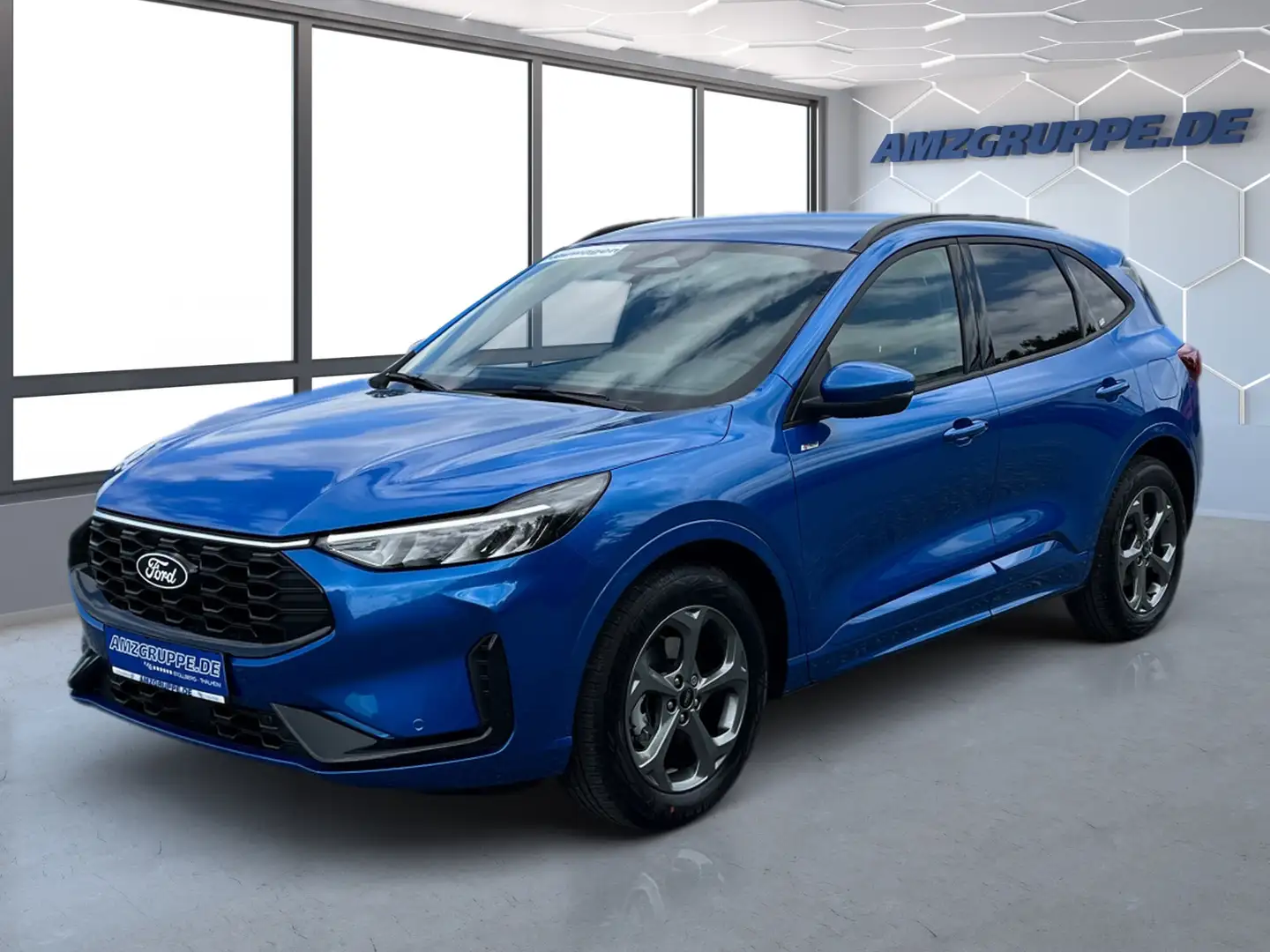 Ford Kuga ST-Line 1.5 EB 186PS AT Winterpak Blauw - 2