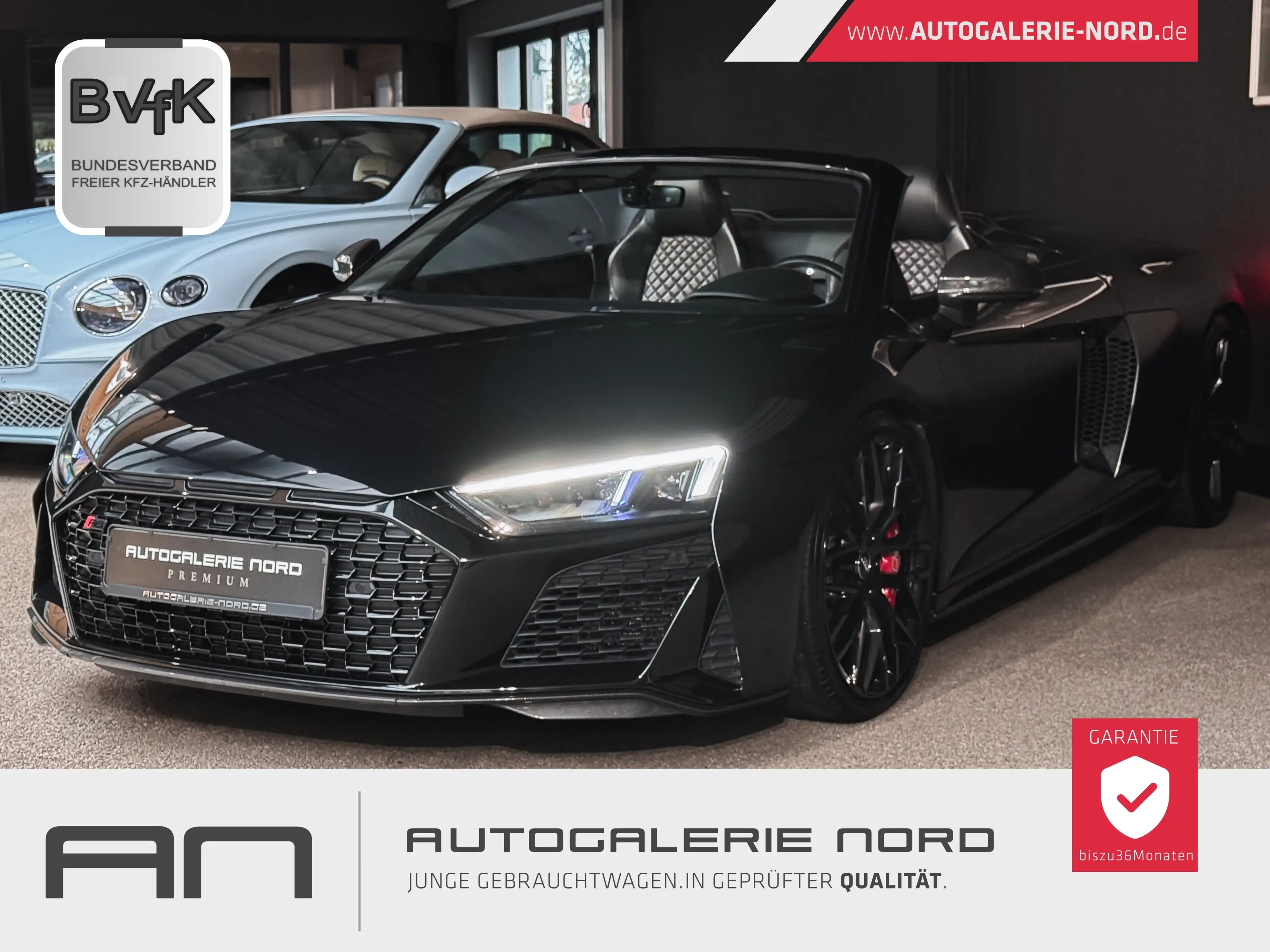 Audi R8 Spyder V10 Performance B&O+Laser+Exclusive+Magneti