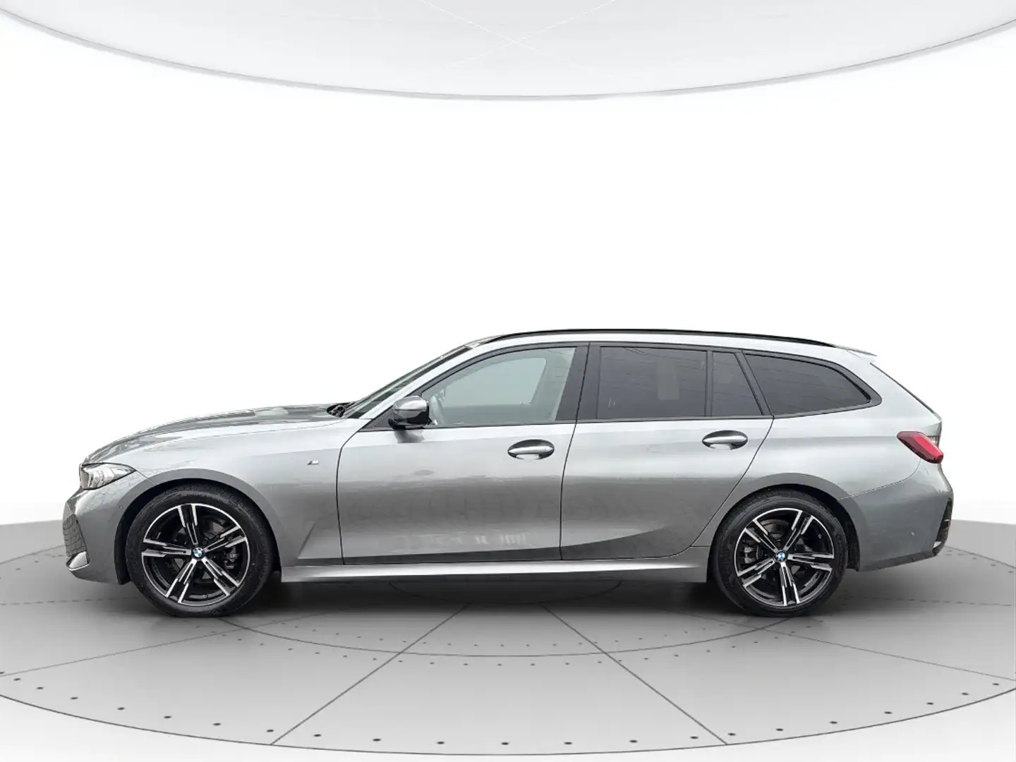 BMW 318 Serie 3 318d Touring mhev 48V MSport auto Grau - 2