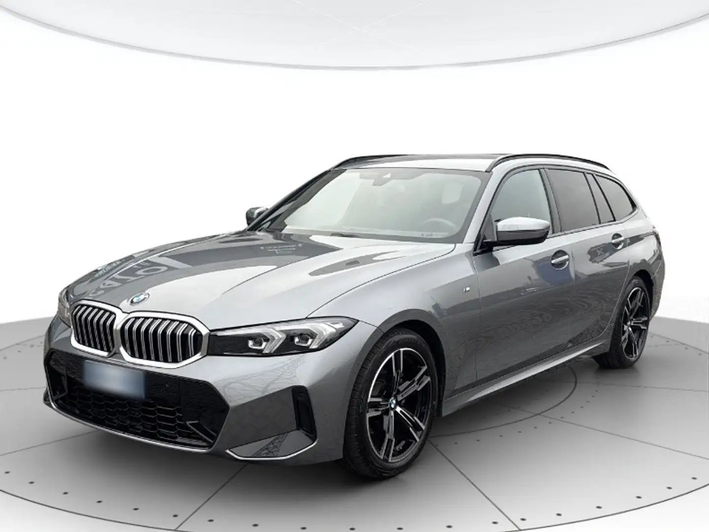 BMW 318 Serie 3 318d Touring mhev 48V MSport auto Grau - 1