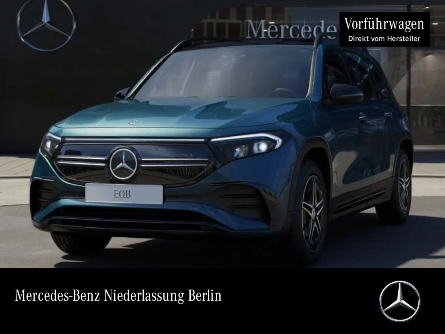Mercedes-Benz EQB 350 4M AMG+NIGHT+PLUS-PAKET+PANO+KAMERA+HUD Bleu - 1