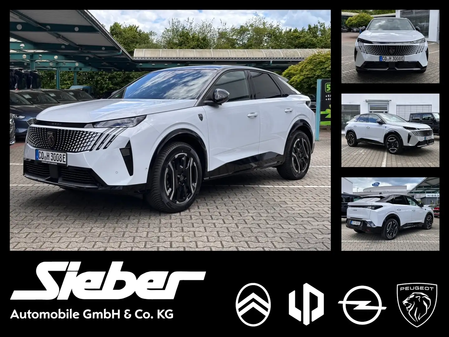 Peugeot 3008 e-GT Neues Modell *Massage Sitze*Navi* Weiß - 1
