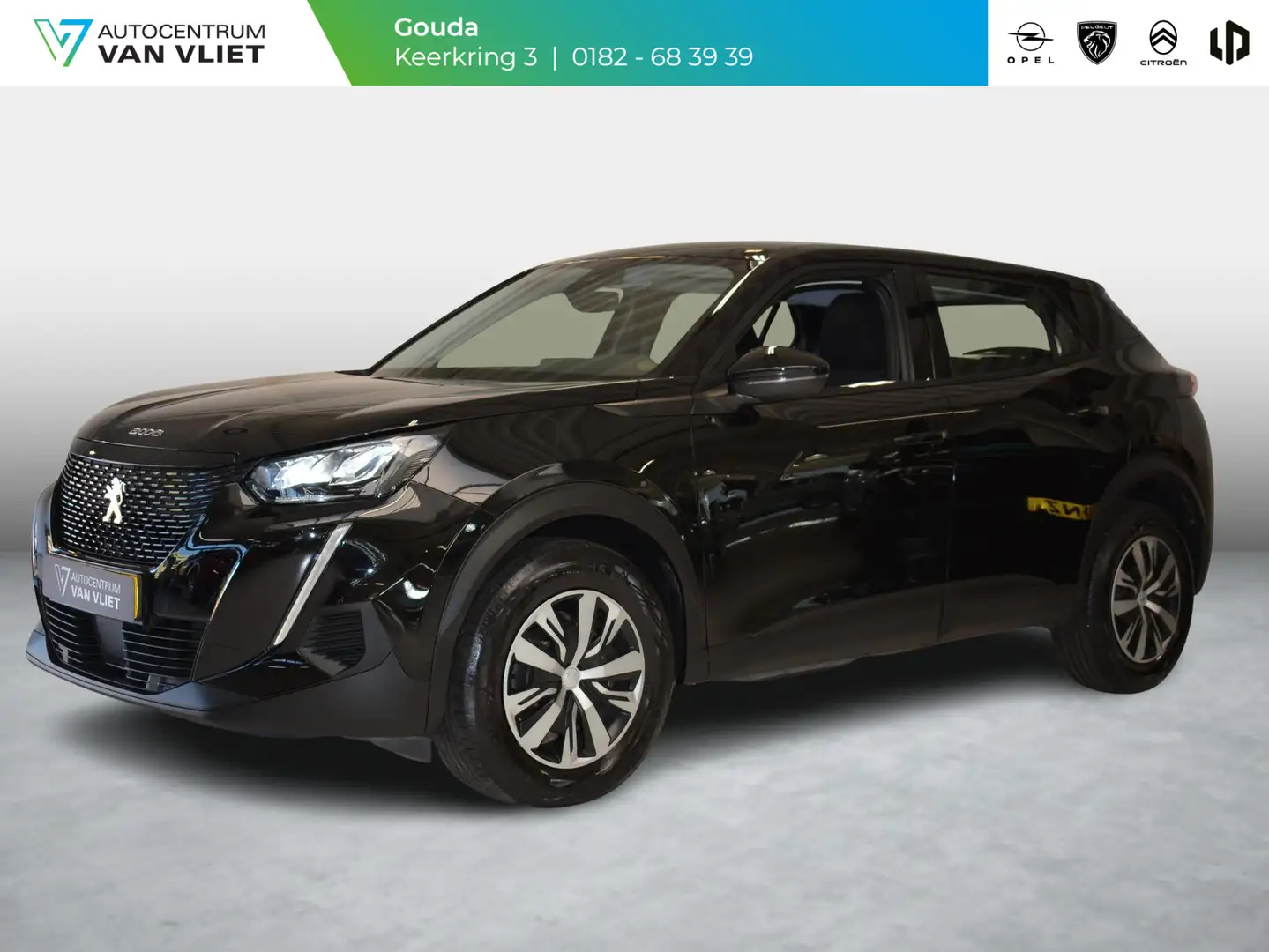 Peugeot 2008 1.2 Turbo 100pk Active | Navigatie | Parkeersensor Schwarz - 1