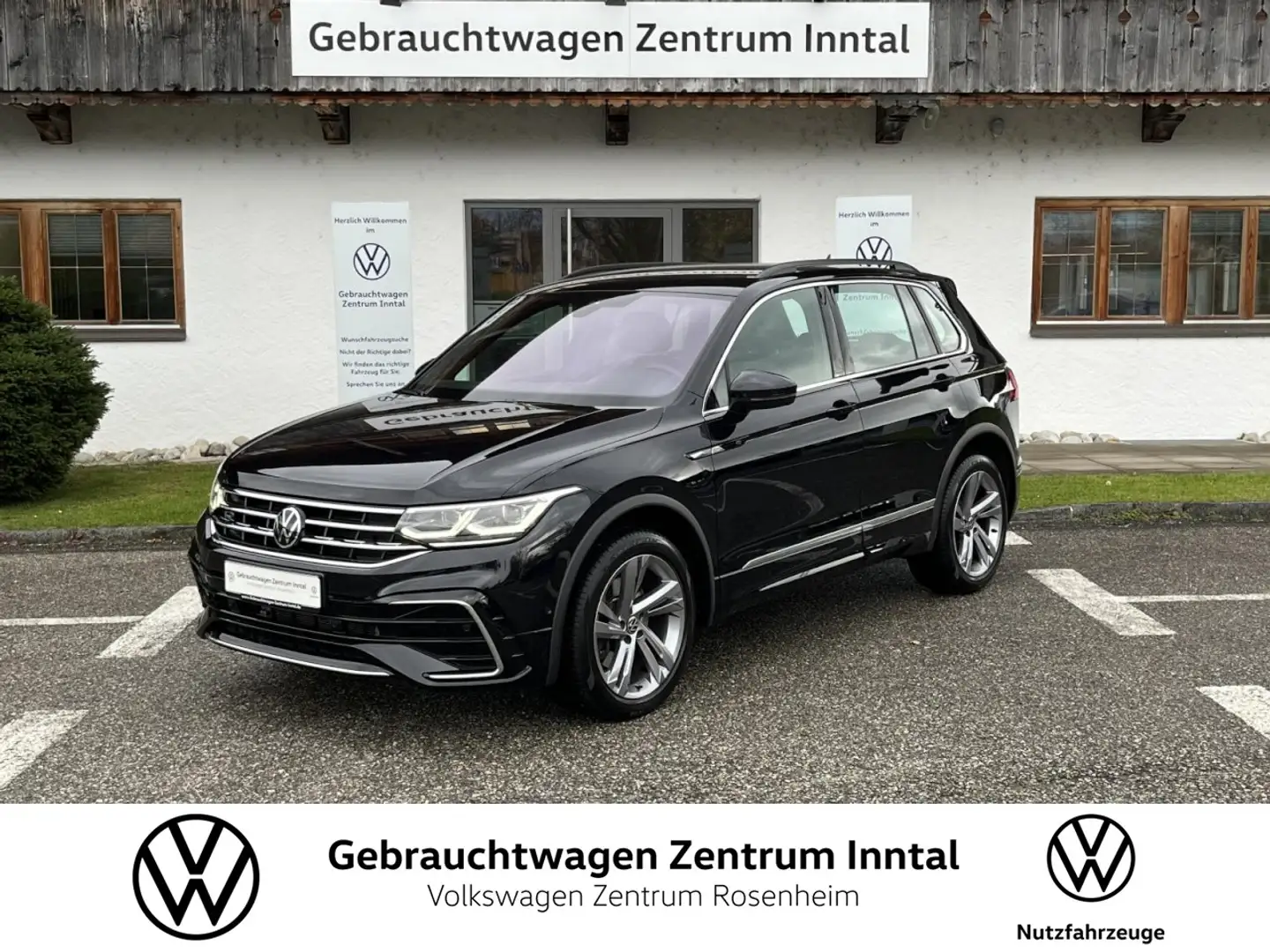 Volkswagen Tiguan 2,0 TDI DSG 4Motion R-Line (Navi+LED+RearView) Nero - 1