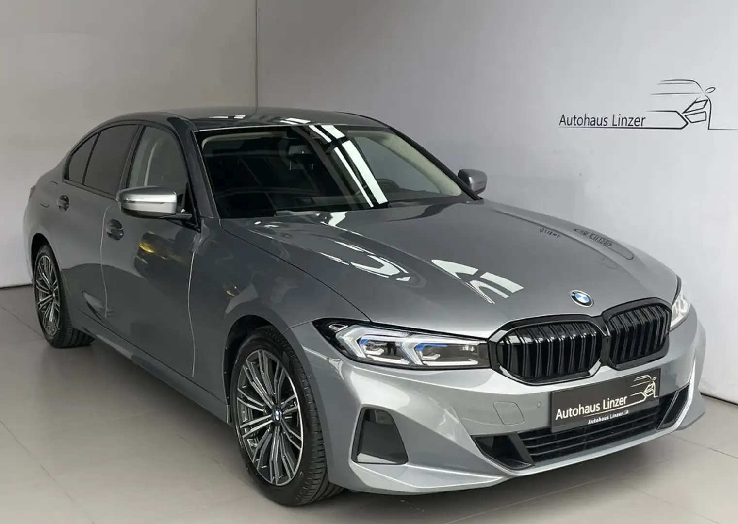 BMW 318 d M-Felgen *LED*HuD*Sportsitze*HiFi*AmbienteB* Grau - 1