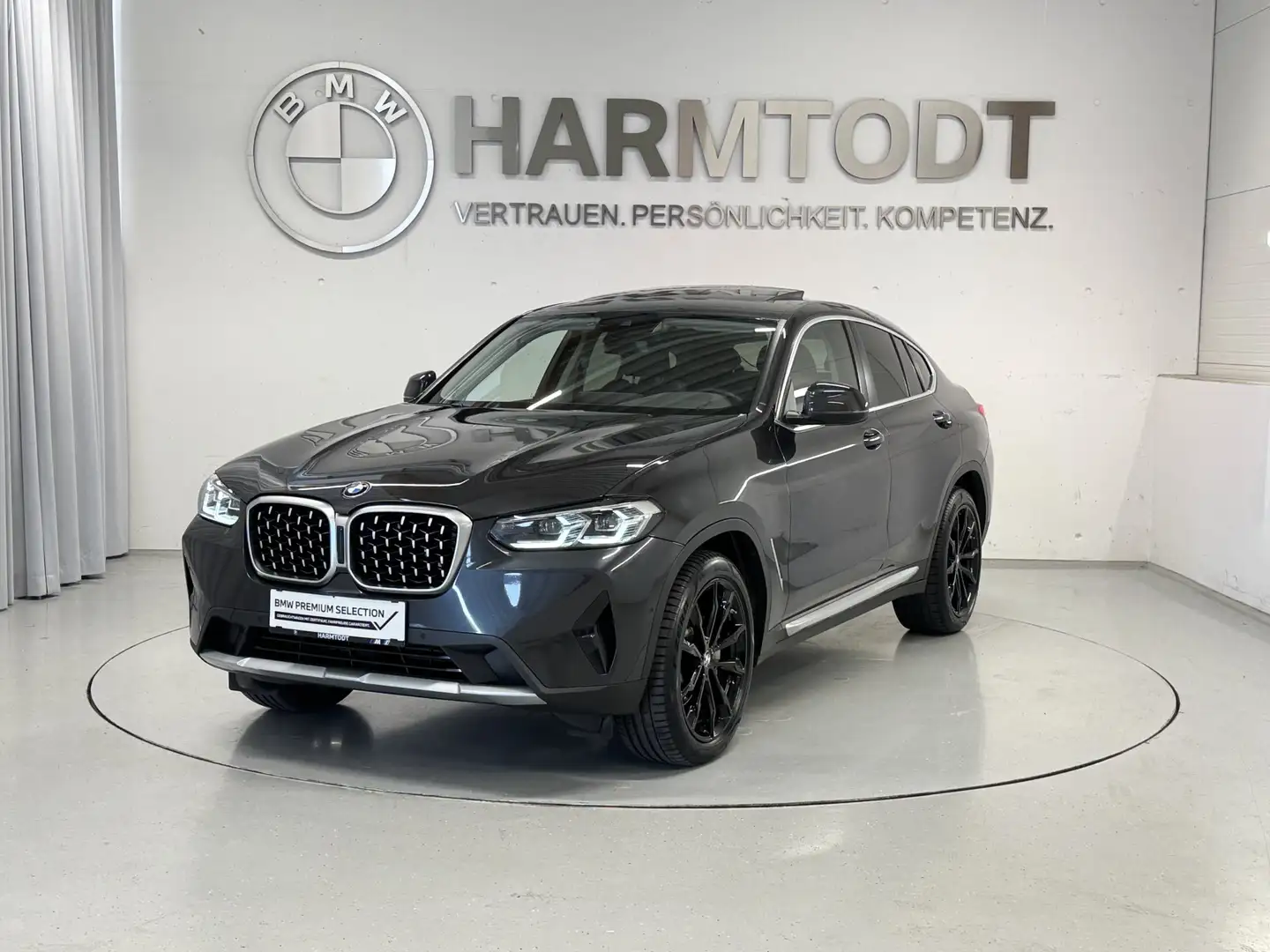 BMW X4 xDrive 30d *Panoramadach* Grau - 2