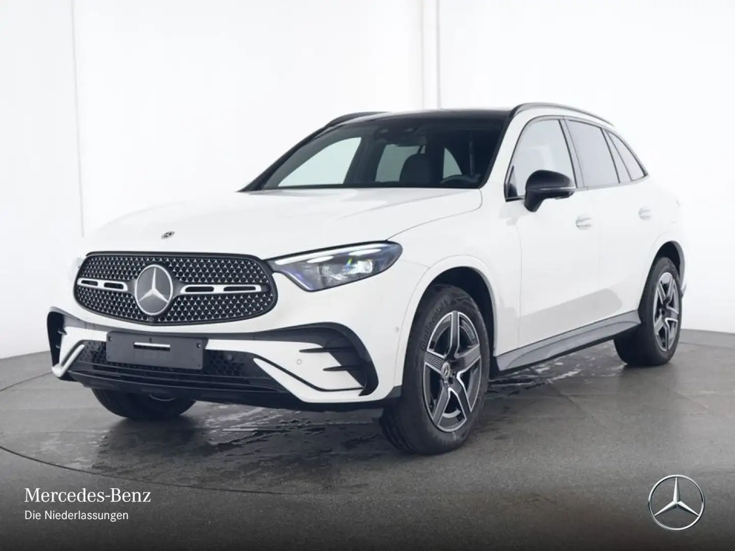 Mercedes-Benz GLC 300 de 4M AMG+NIGHT+PANO+360+BURMESTER+KEYLESS Weiß - 2