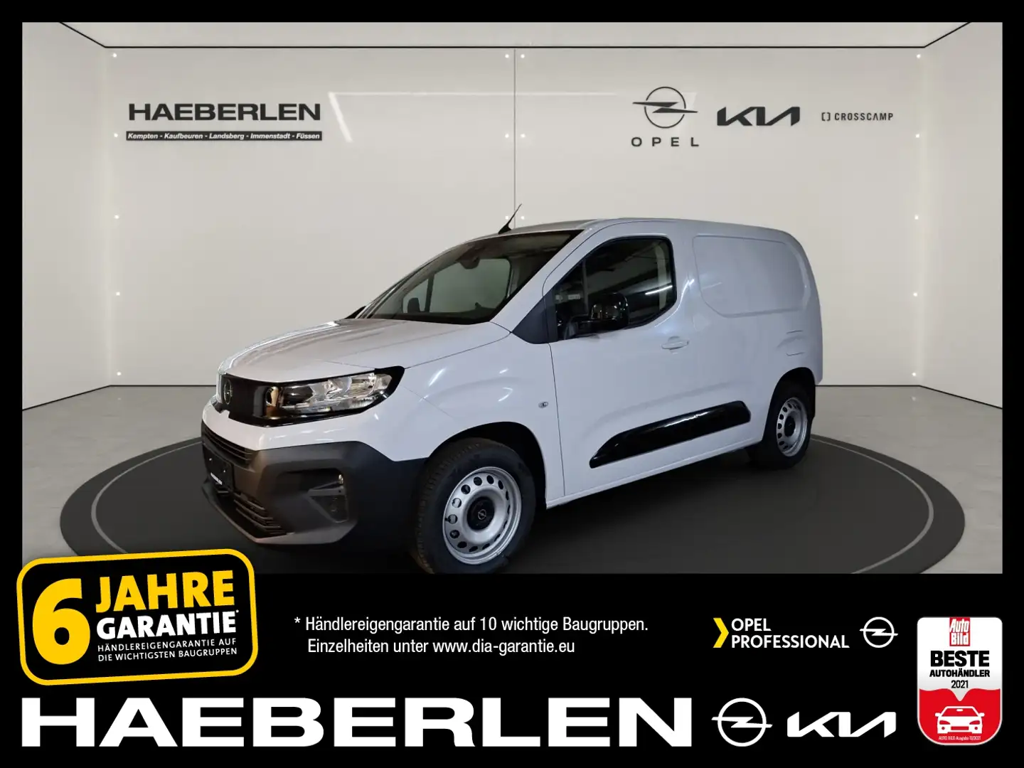 Opel Combo Cargo **Facelift** *Navi*Keyless*Holzboden Weiß - 1