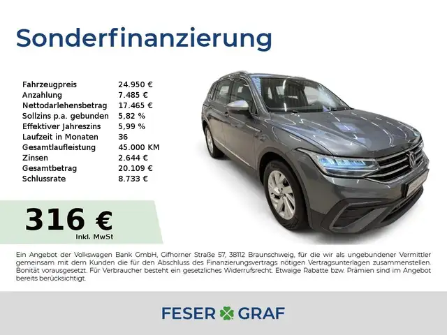 Volkswagen Tiguan Allspace Life 1.5 TSI DSG/LED/SHZ/AHK/Head up