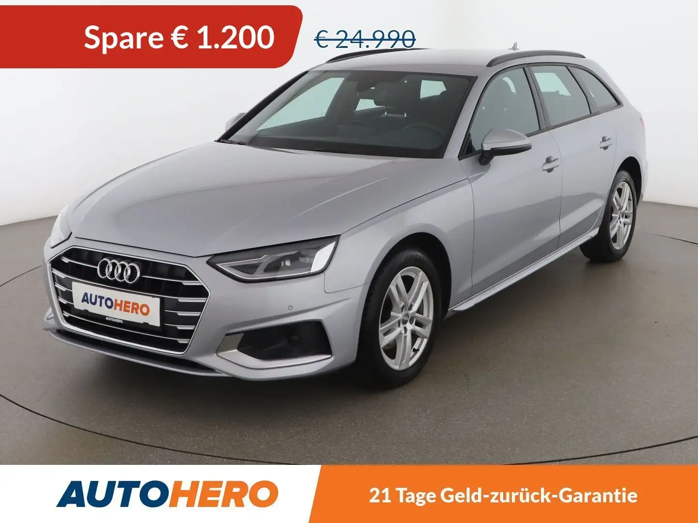 Audi A4 35 TDI advanced Aut. *LED*TEMPO*NAVI*SPUR*SHZ*BT* Grau - 1