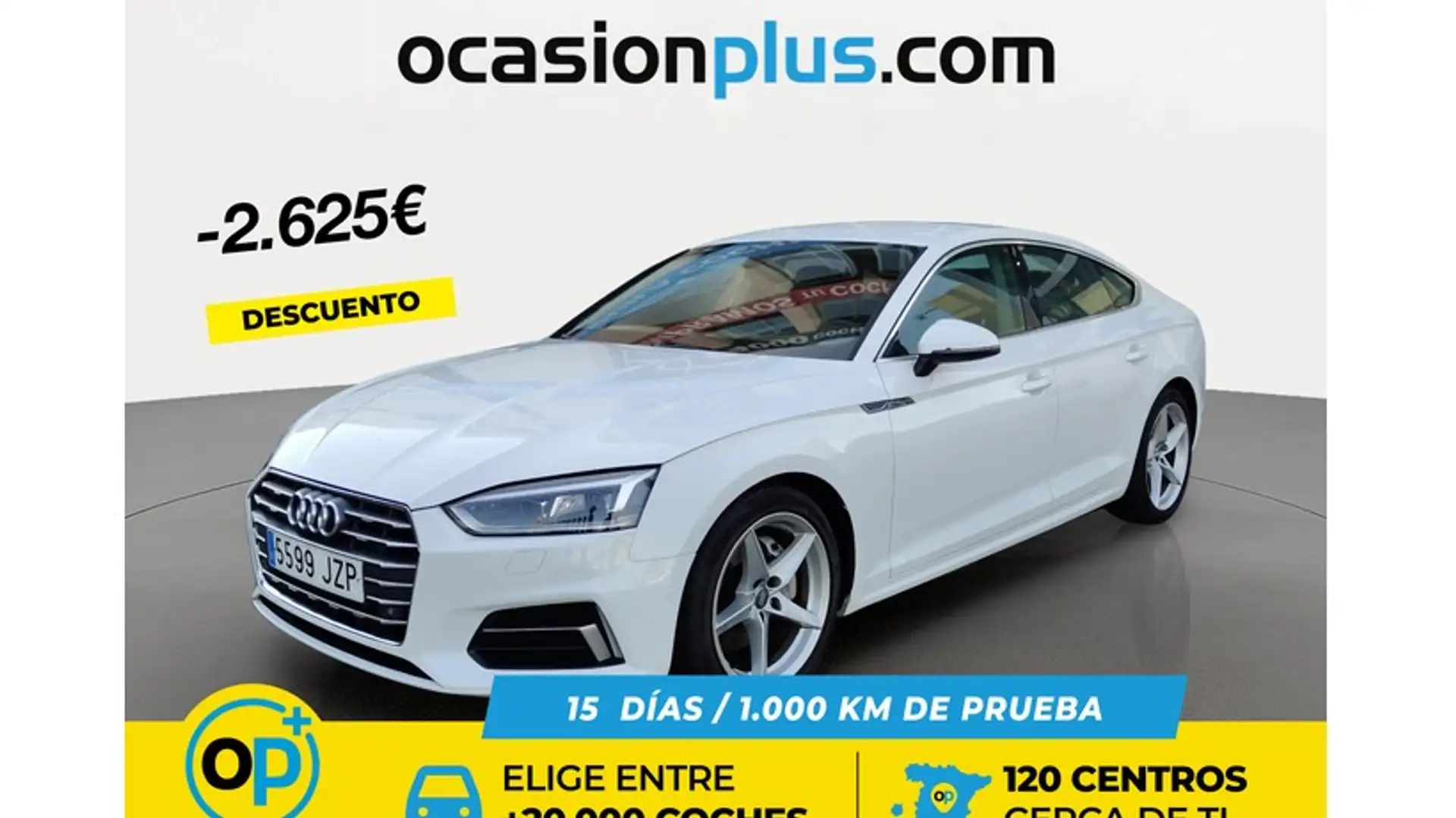 Audi A5 Sportback 2.0TDI Sport S tronic 140kW Blanc - 1