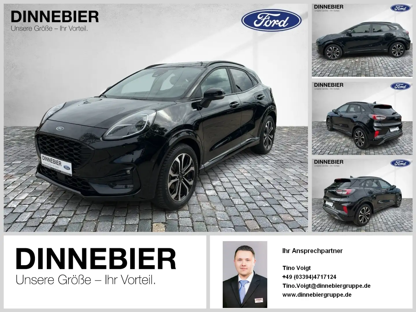 Ford Puma ST-Line X LED+Navi+Kamera+Winterpaket Noir - 1